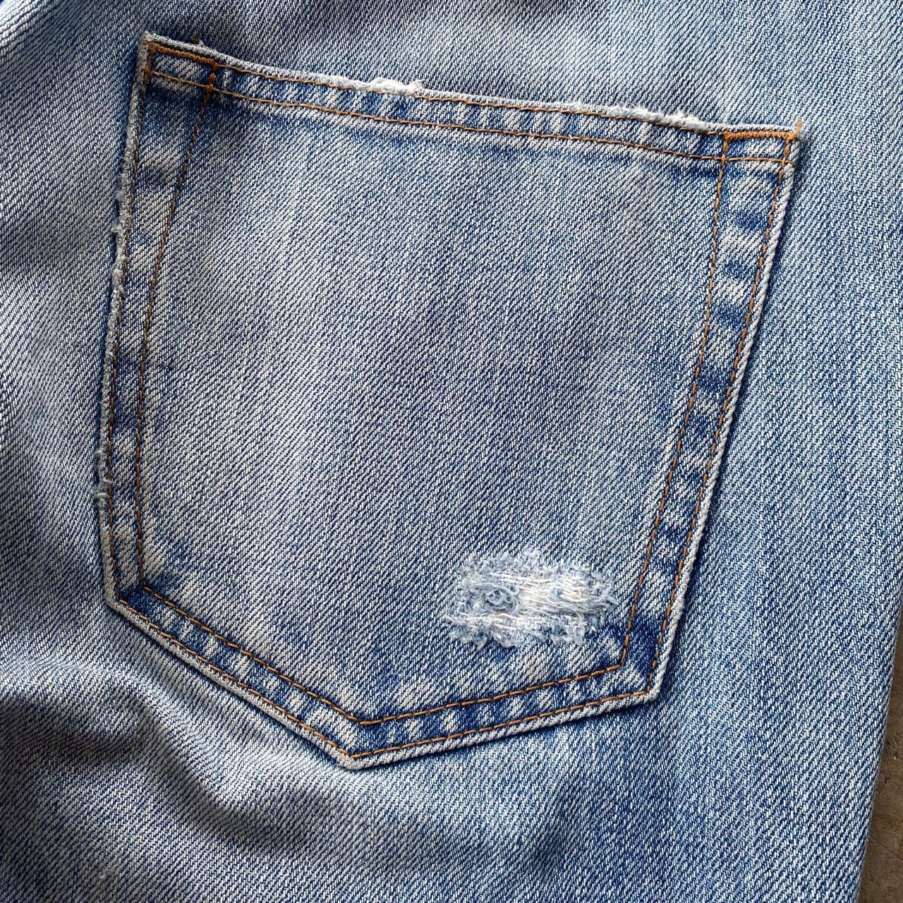 MOUSSY Vintage Azul by Moussy Distressed Slim Denim Size US 29 - 17 Thumbnail