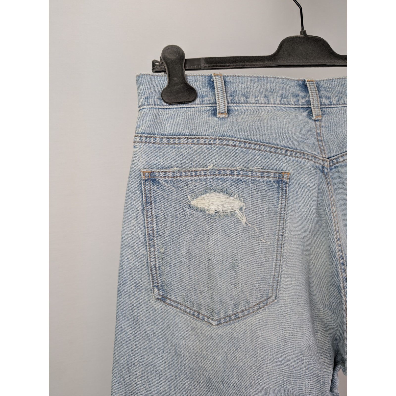 Celine o1rshd1 Denim jeans in Light Blue Size US 34 / EU 50 - 15 Thumbnail