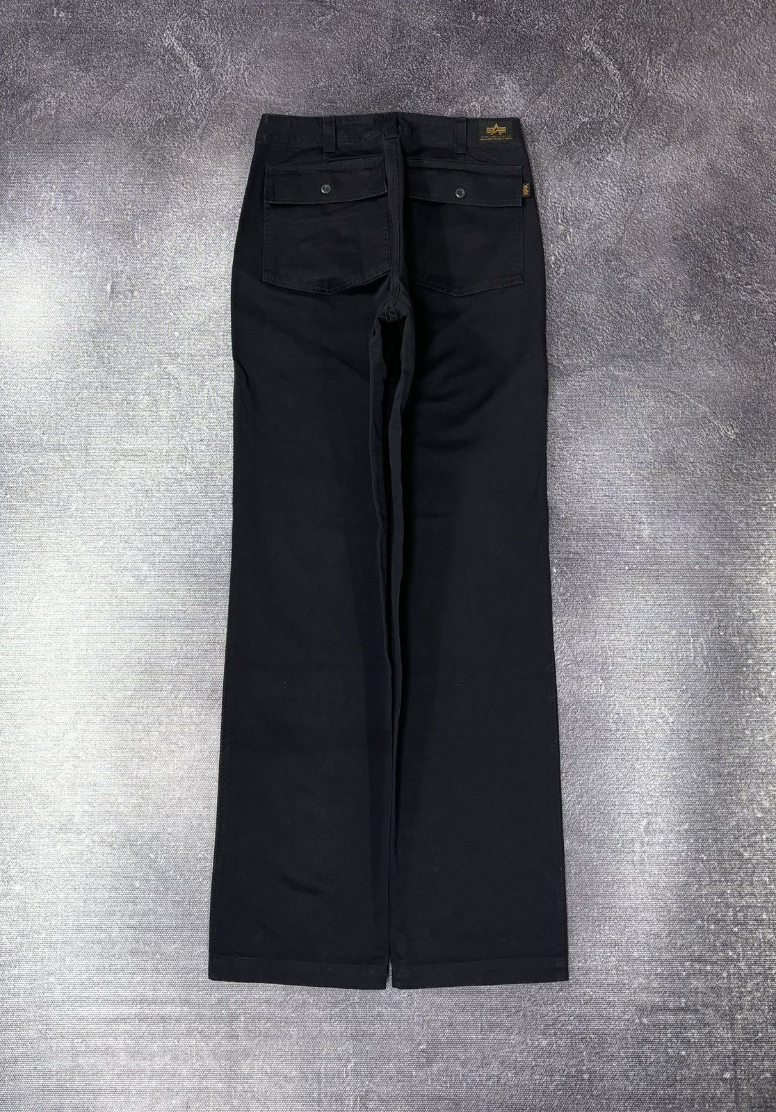 Alpha Industries Vintage Alpha Industries Men’s Navy Military Pants Trousers Size US 28 / EU 44 - 2 Thumbnail