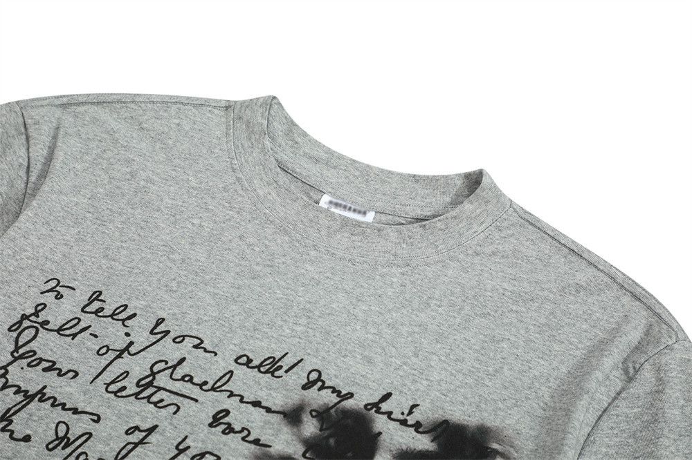 Japanese Brand × Vintage Men's casual loose hip-hop eye letter print T-shirt Size US M / EU 48-50 / 2 - 3 Thumbnail