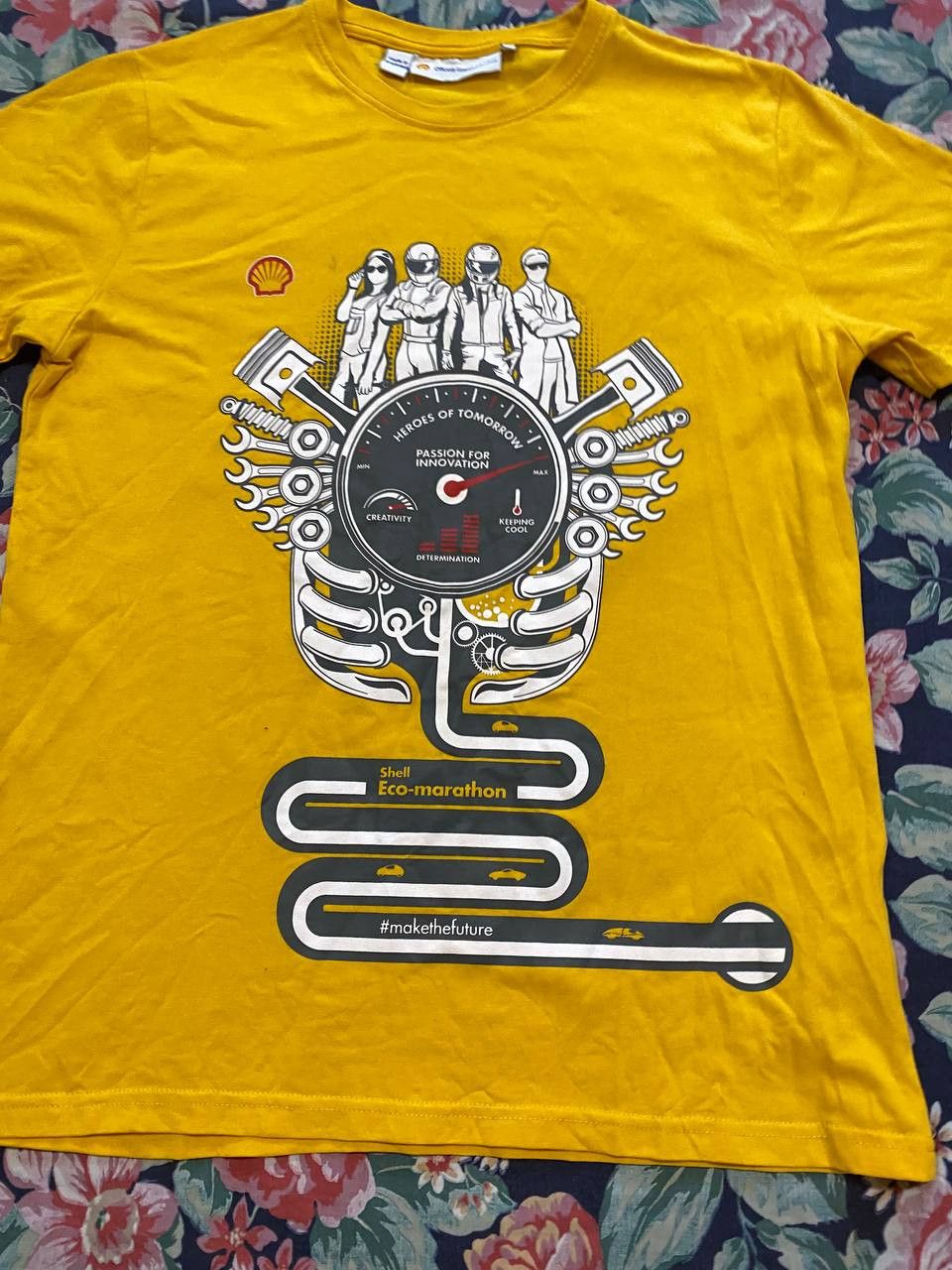 Marlboro Y2K Marlboro T-shirt yellow big print Vintage Size US M / EU 48-50 / 2 - 6 Thumbnail
