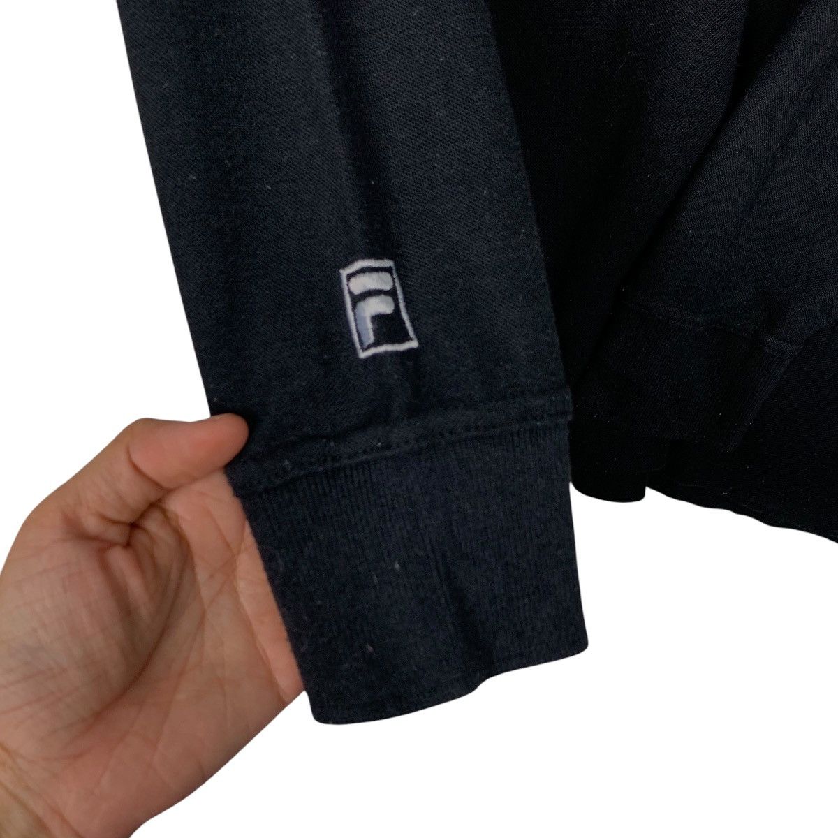 Fila FILA Embroidery Small Logo Long Sleeve Polo Shirt #2613-C117 Size US M / EU 48-50 / 2 - 9 Thumbnail