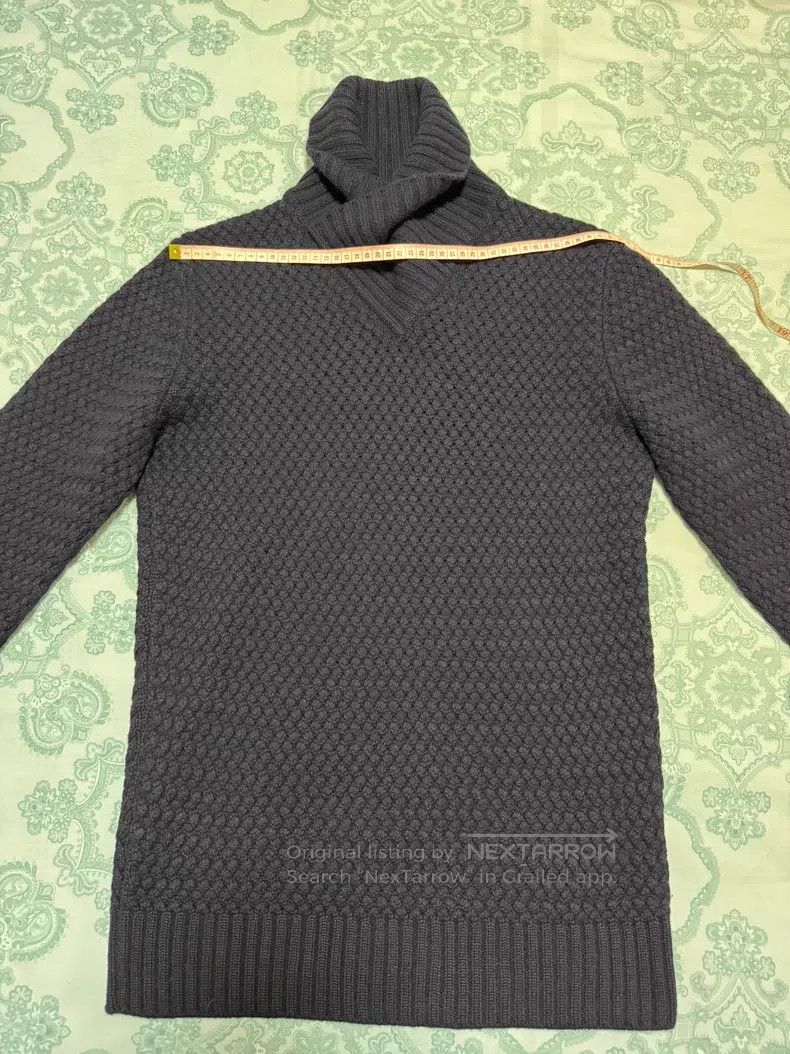 Hermes Hermes Cashmere coat, cashmere high-neck sweater, three la Size US S / EU 44-46 / 1 - 3 Thumbnail