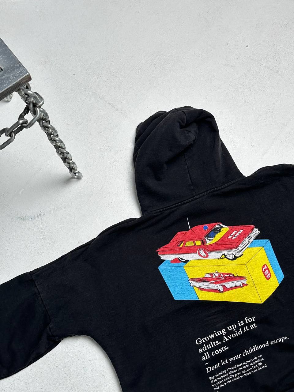 CHILDS Childish Hoodie Boxy Fit TGF Skate Gang Park Logo Y2K Size US M / EU 48-50 / 2 - 7 Thumbnail