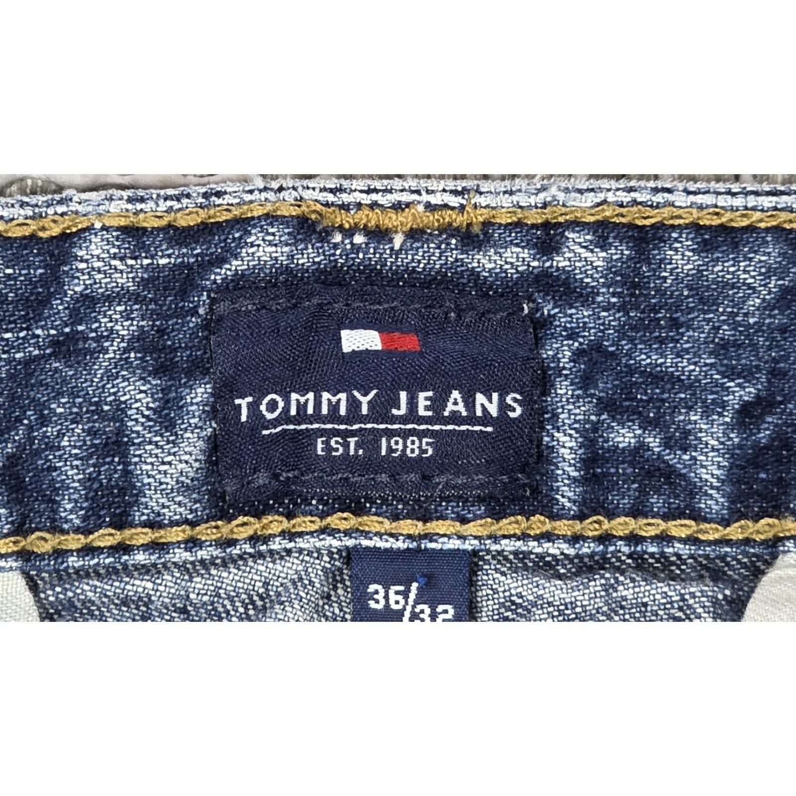 Tommy Hilfiger Vintage Tommy Hilfiger Jeans Cargo Baggy Wide Leg Y2K 2000s Grunge Logo 36x32 Size US 36 / EU 52 - 7 Thumbnail