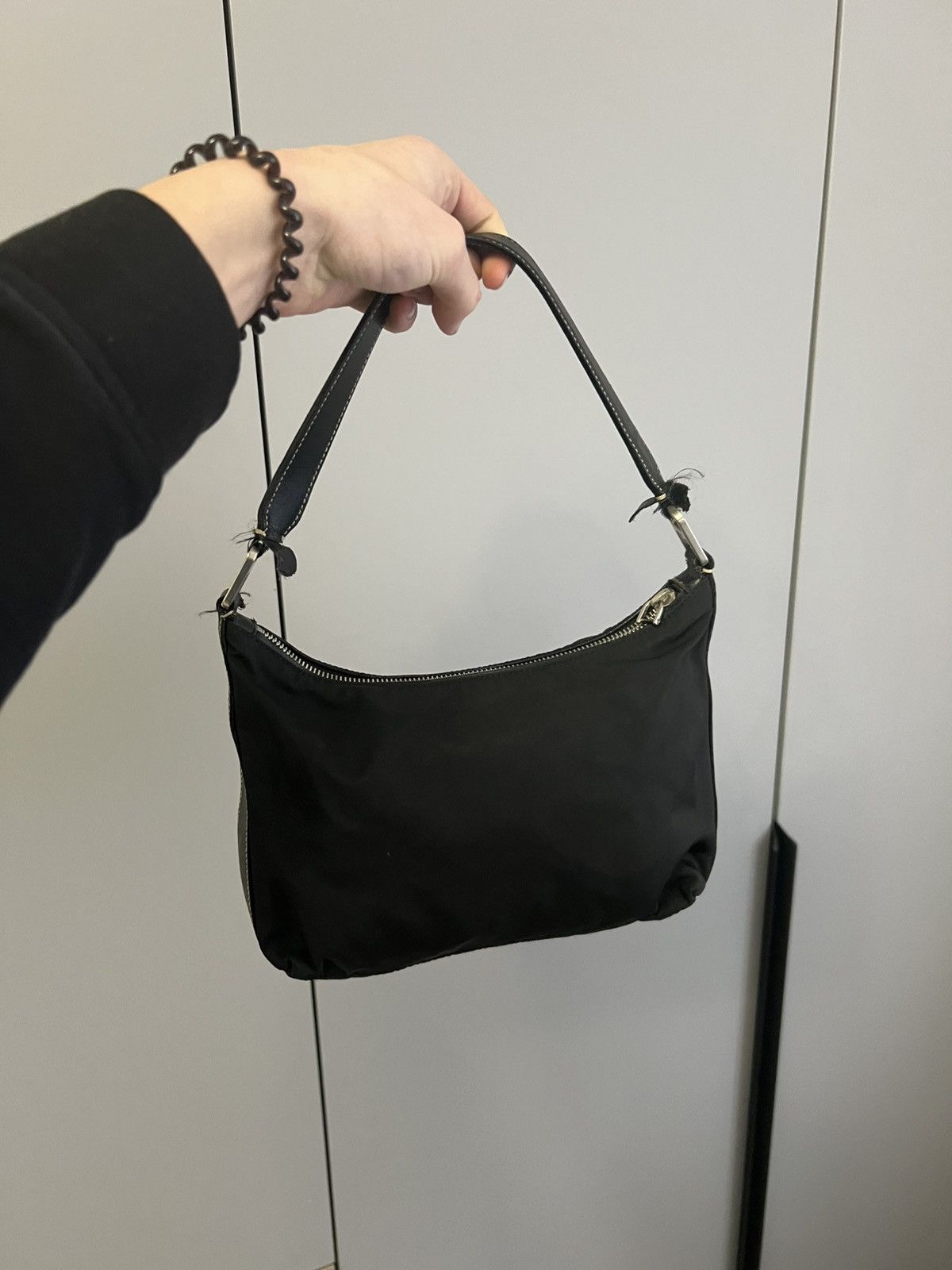 Prada Prada Nylon Handle bags Black With logo Size ONE SIZE - 6 Thumbnail