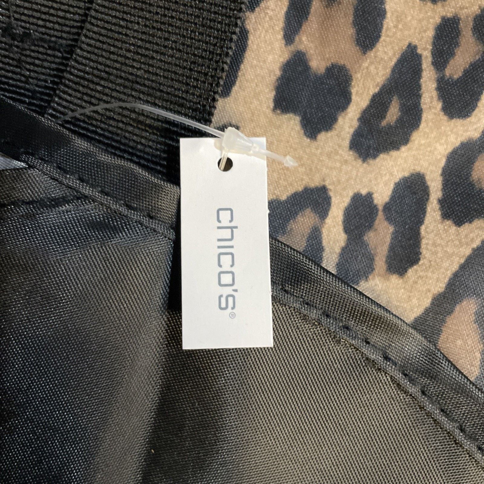 Chicos CHICO'S Travel Garment Bag Cheetah/Leopard Print Size ONE SIZE - 4 Thumbnail