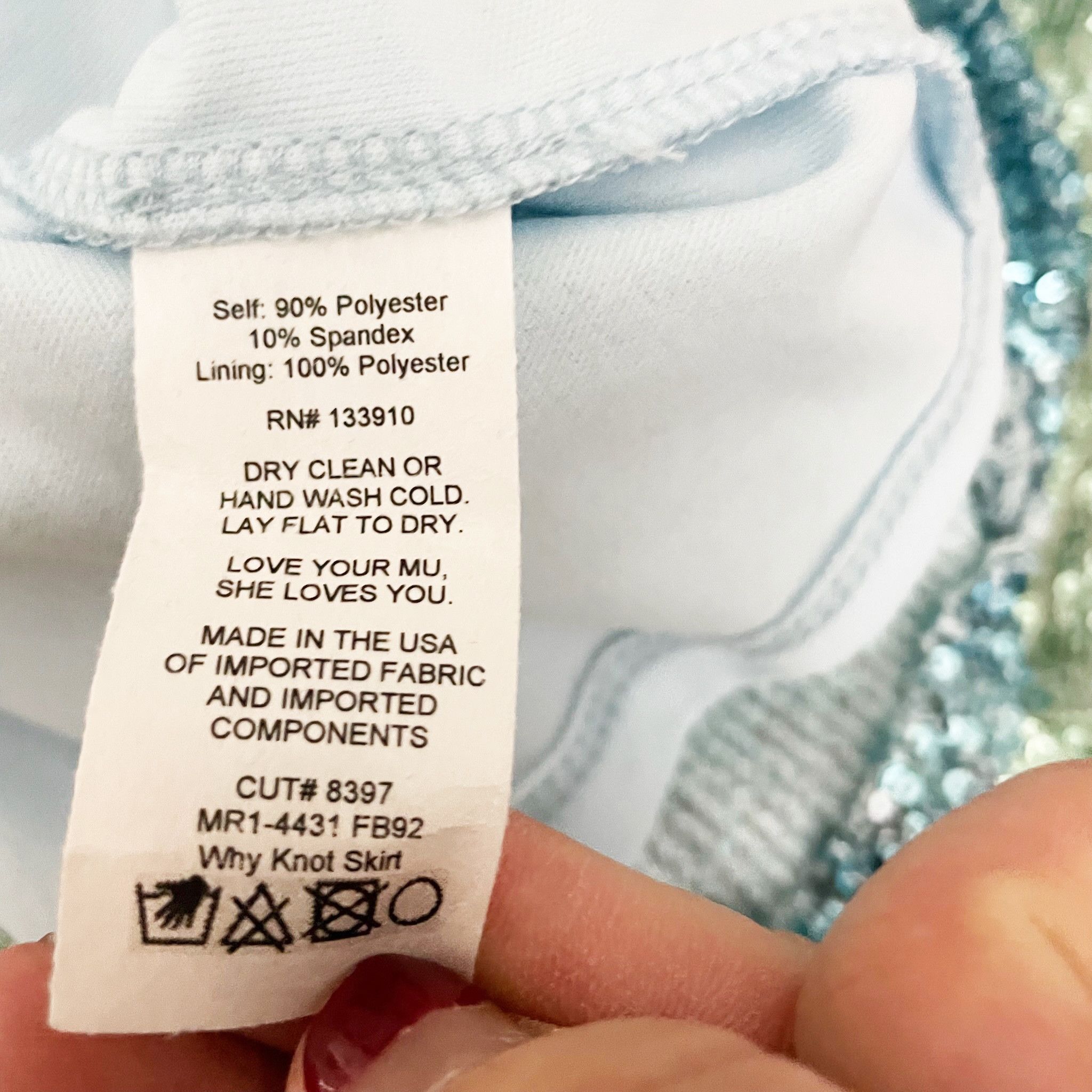Show Me Your MuMu Show Me Your Mumu Why Knot Frosty Blue Size 27" / US 4 / IT 40 - 3 Thumbnail