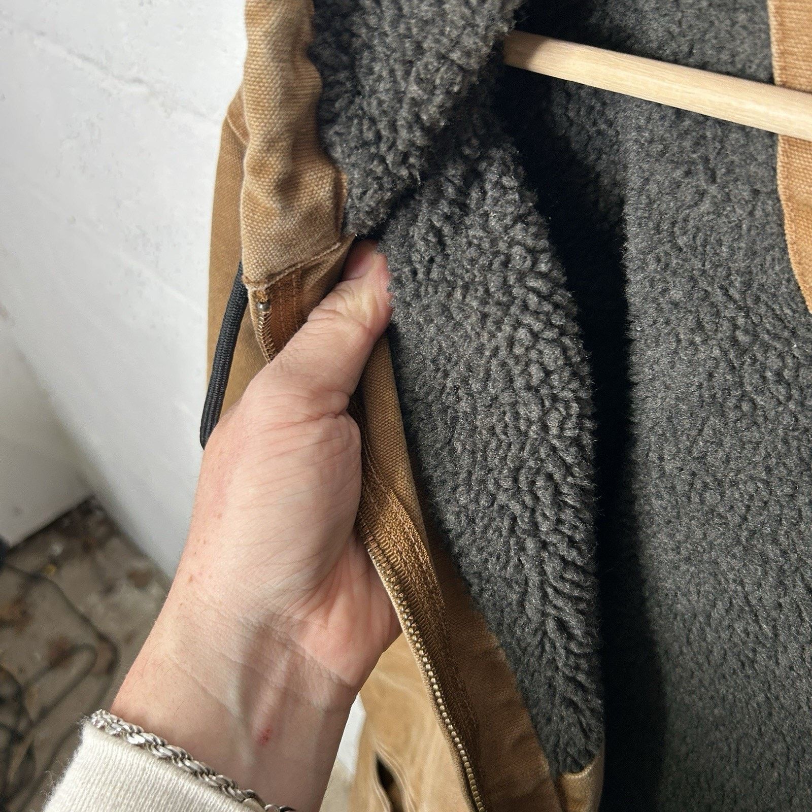 Carhartt Carhartt Sherpa-Lined Hooded Detroit Jacket “Brown” J141 Size US XL / EU 56 / 4 - 11 Thumbnail