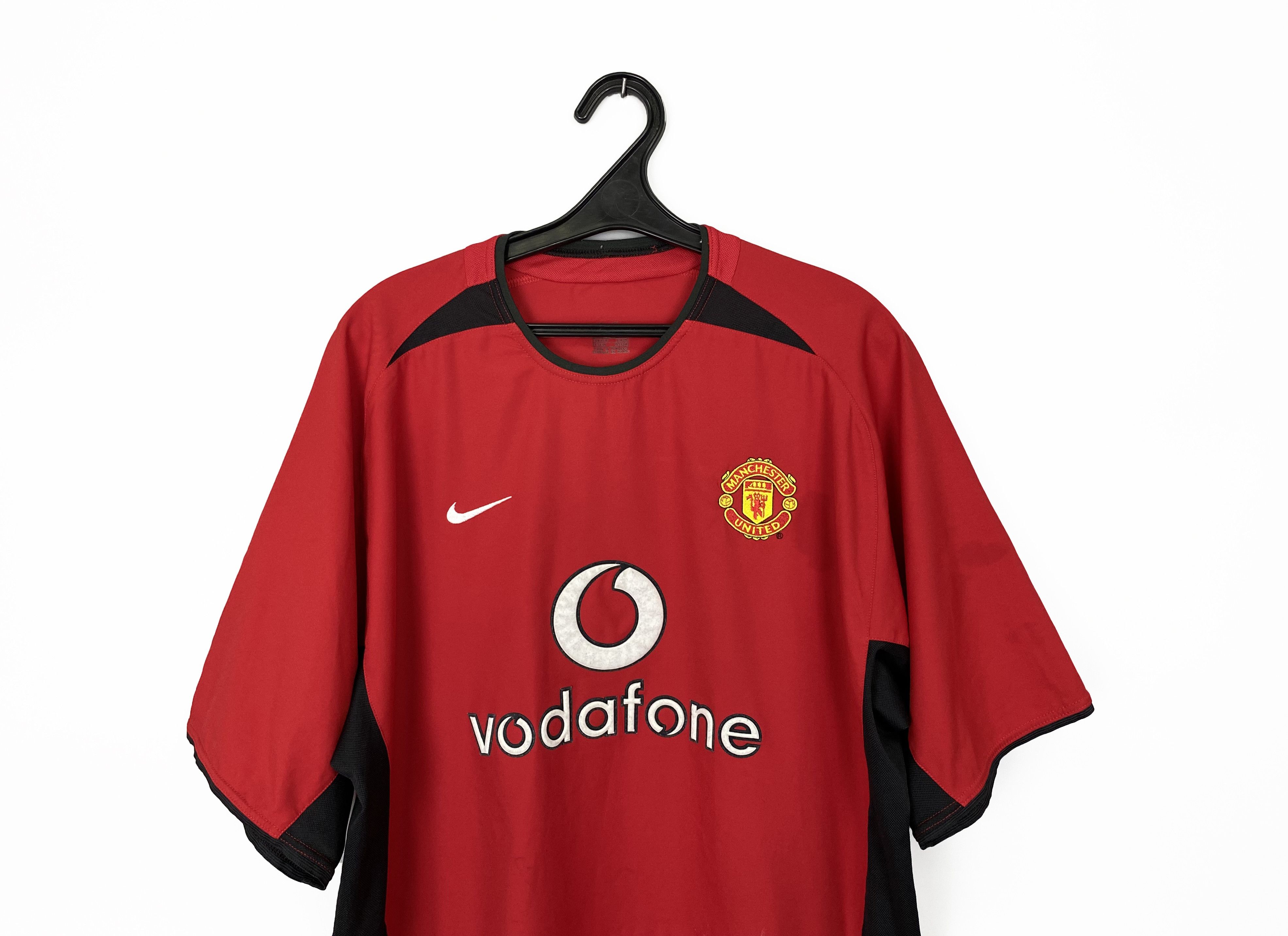 Nike MANCHESTER UNITED 2002/04 Rio Ferdinand 6 Home Football Kit Size US XL / EU 56 / 4 - 3 Thumbnail