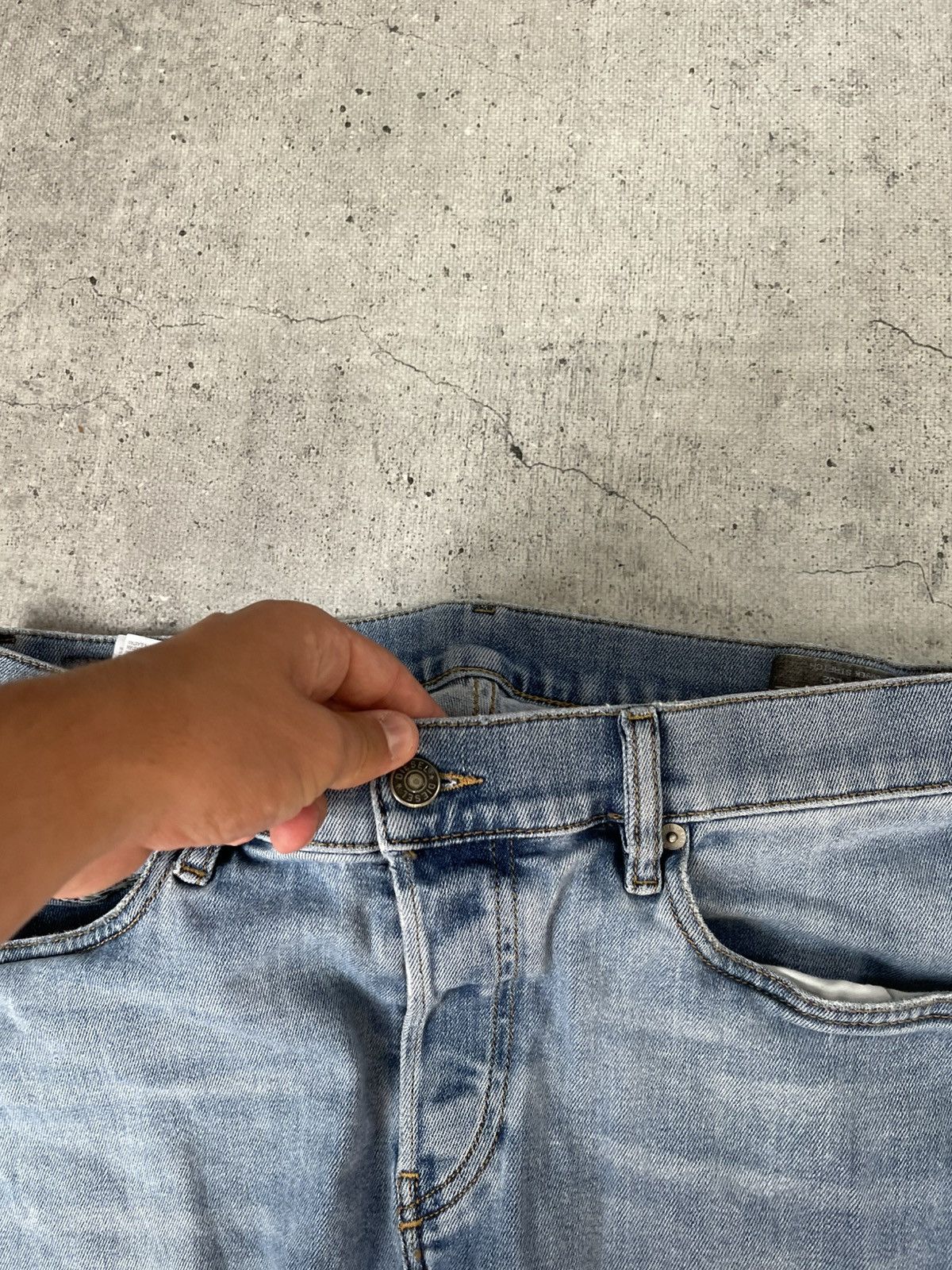 Other Vintage Diesel Jeans Washed Wide Japanese Y2K Avant Garde Size US 34 / EU 50 - 9 Thumbnail