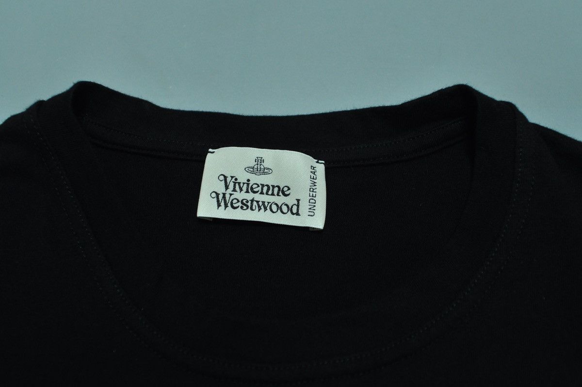 Vivienne Westwood Vintage Vivienne Westwood Underwear Black Classic T-Shirt Size US M / EU 48-50 / 2 - 7 Thumbnail