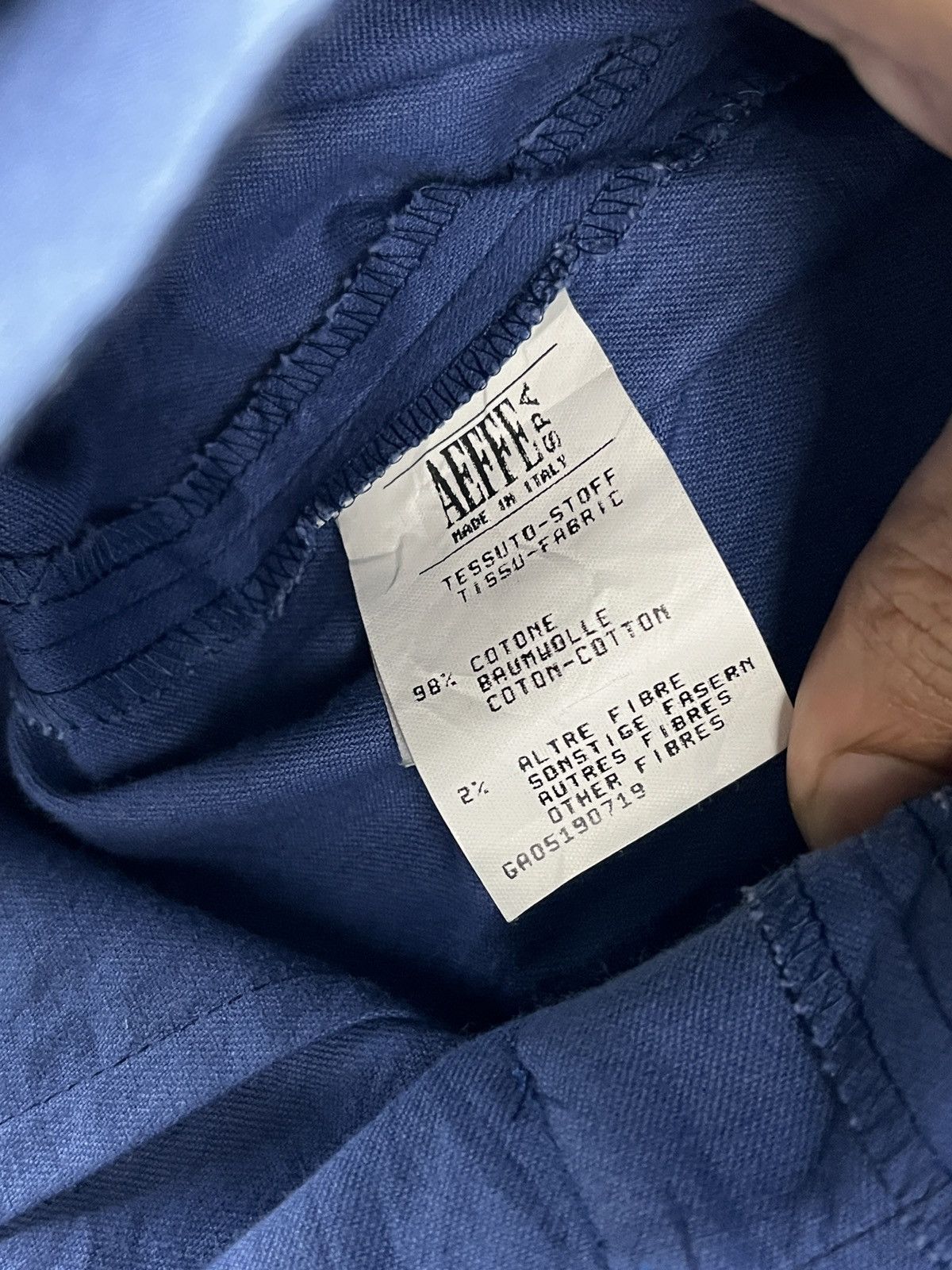 Alberta Ferretti × Designer Alberta Ferretti Jeanphilosophy Top Made in Italy Size M / US 6-8 / IT 42-44 - 6 Thumbnail