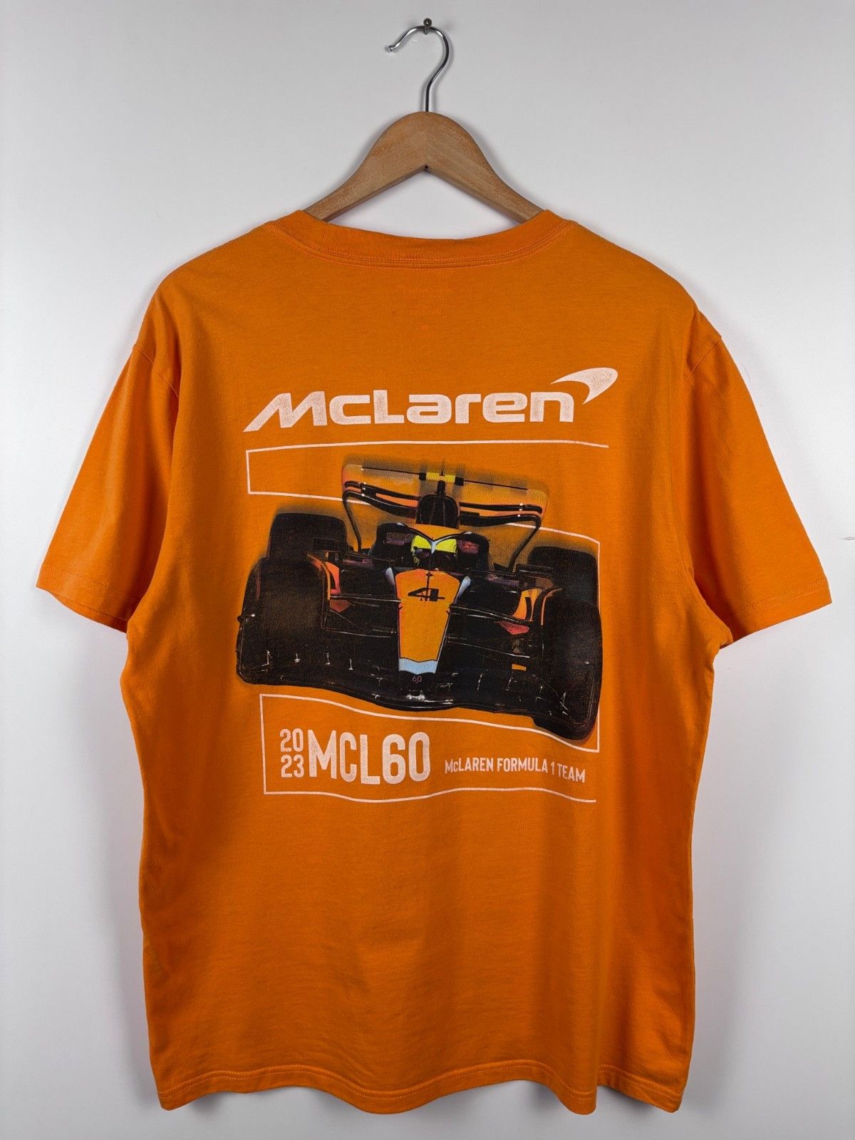 Hollister Hollister McLaren Formula 1 Team T-Shirt Orange MCL60 L Size US L / EU 52-54 / 3 - 1 Thumbnail