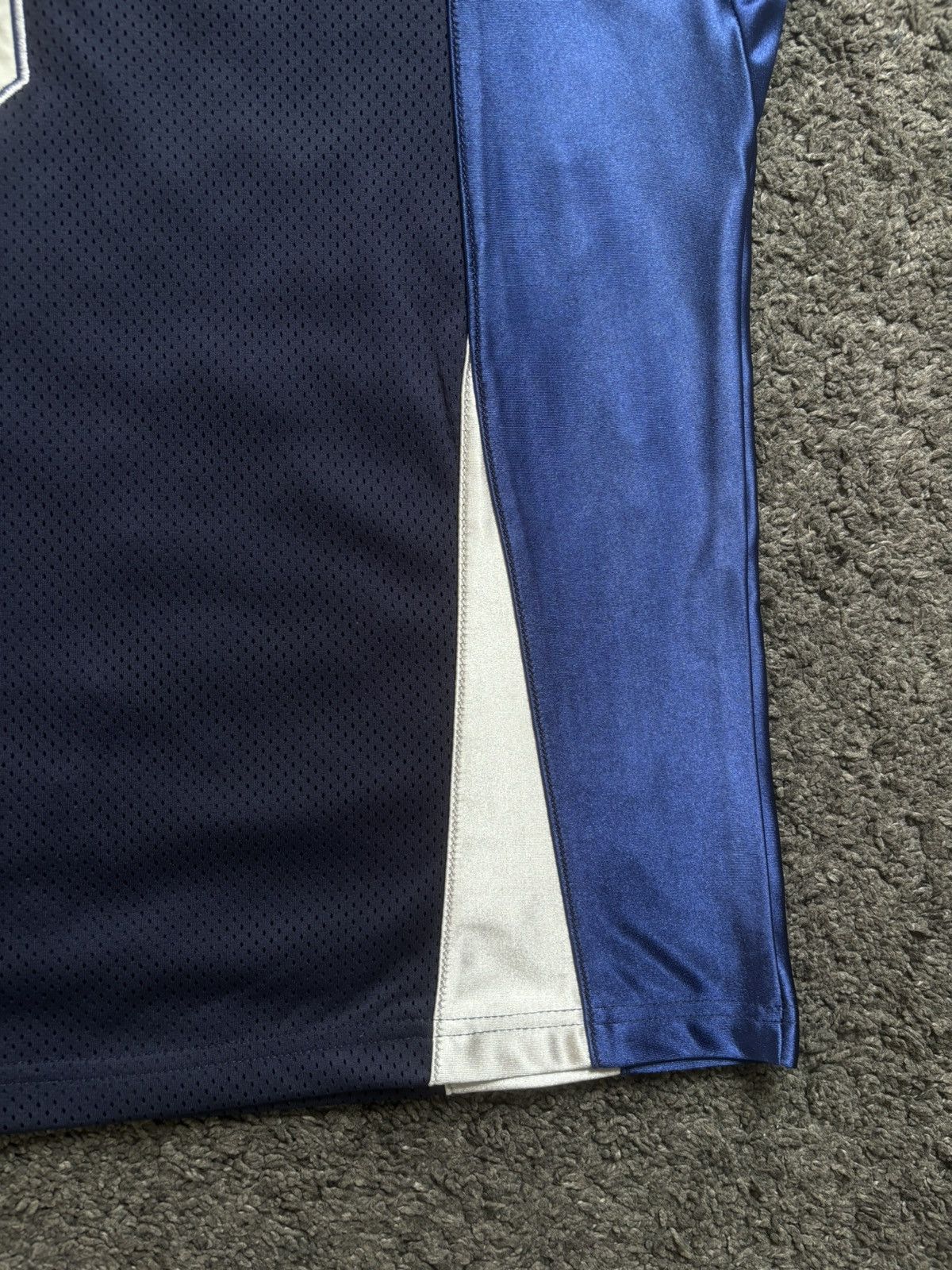 NFL × Vintage Vintage unisex American football satin number 3 blue jersey Size US XL / EU 56 / 4 - 11 Thumbnail