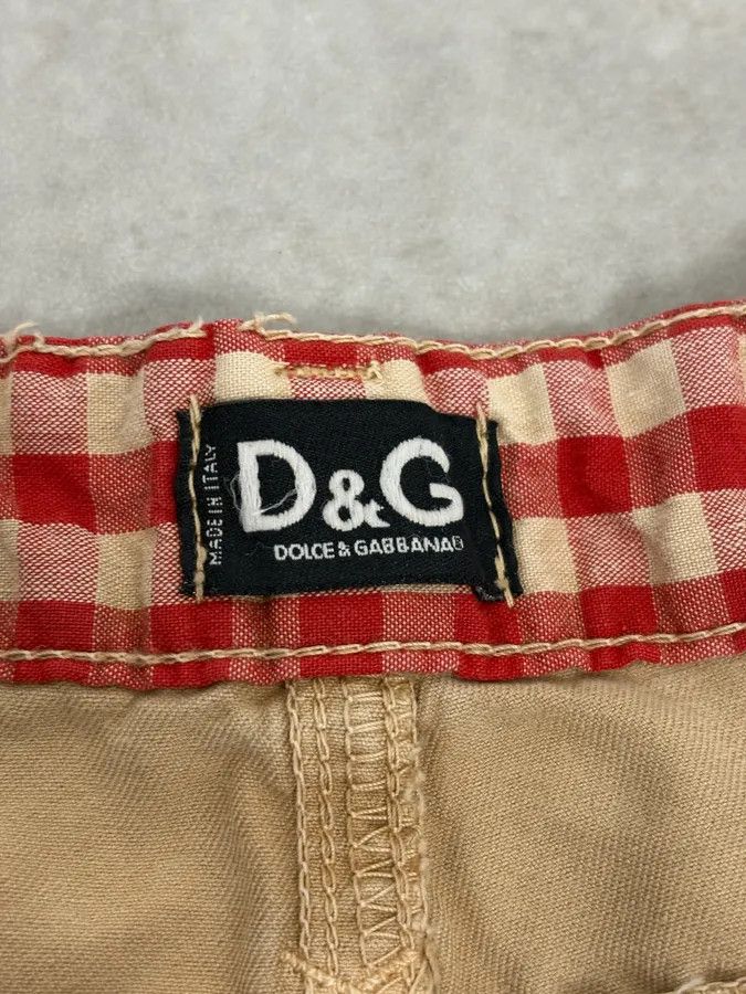 Dolce & Gabbana SS2003 Dolce & Gabbana Beige Cargo Utility Pants Size US 32 / EU 48 - 12 Thumbnail