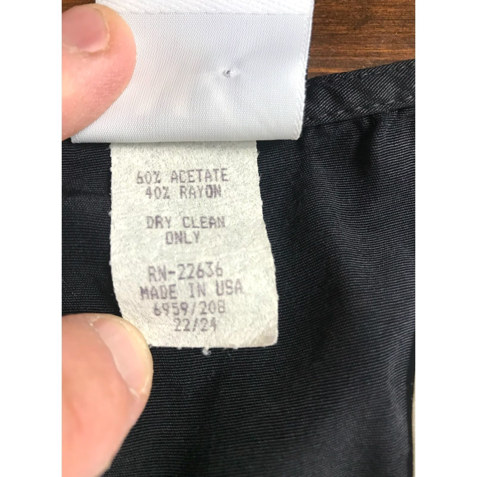 Vintage Maccie Lawrence Shirt Women's Plus Size 22/24 Black White Purple Button Up Size 3XL / US 20-22 - 7 Thumbnail