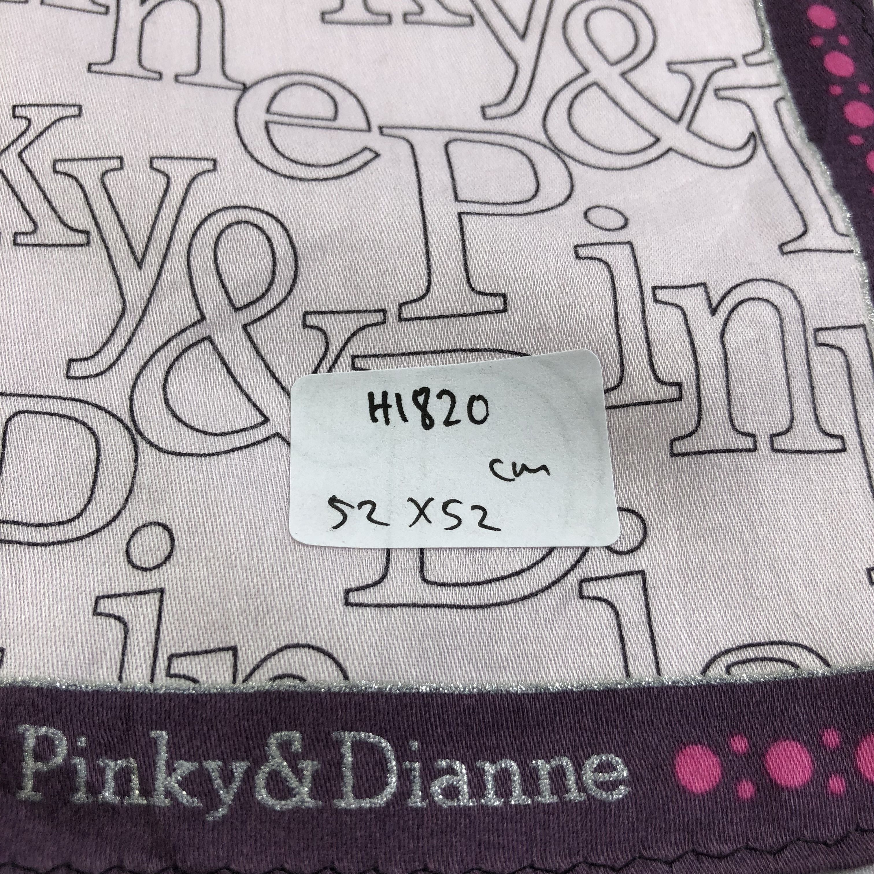 Vintage Pinky & Dianne Handkerchief Neckerchief Bandana H1820 Size ONE SIZE - 5 Thumbnail