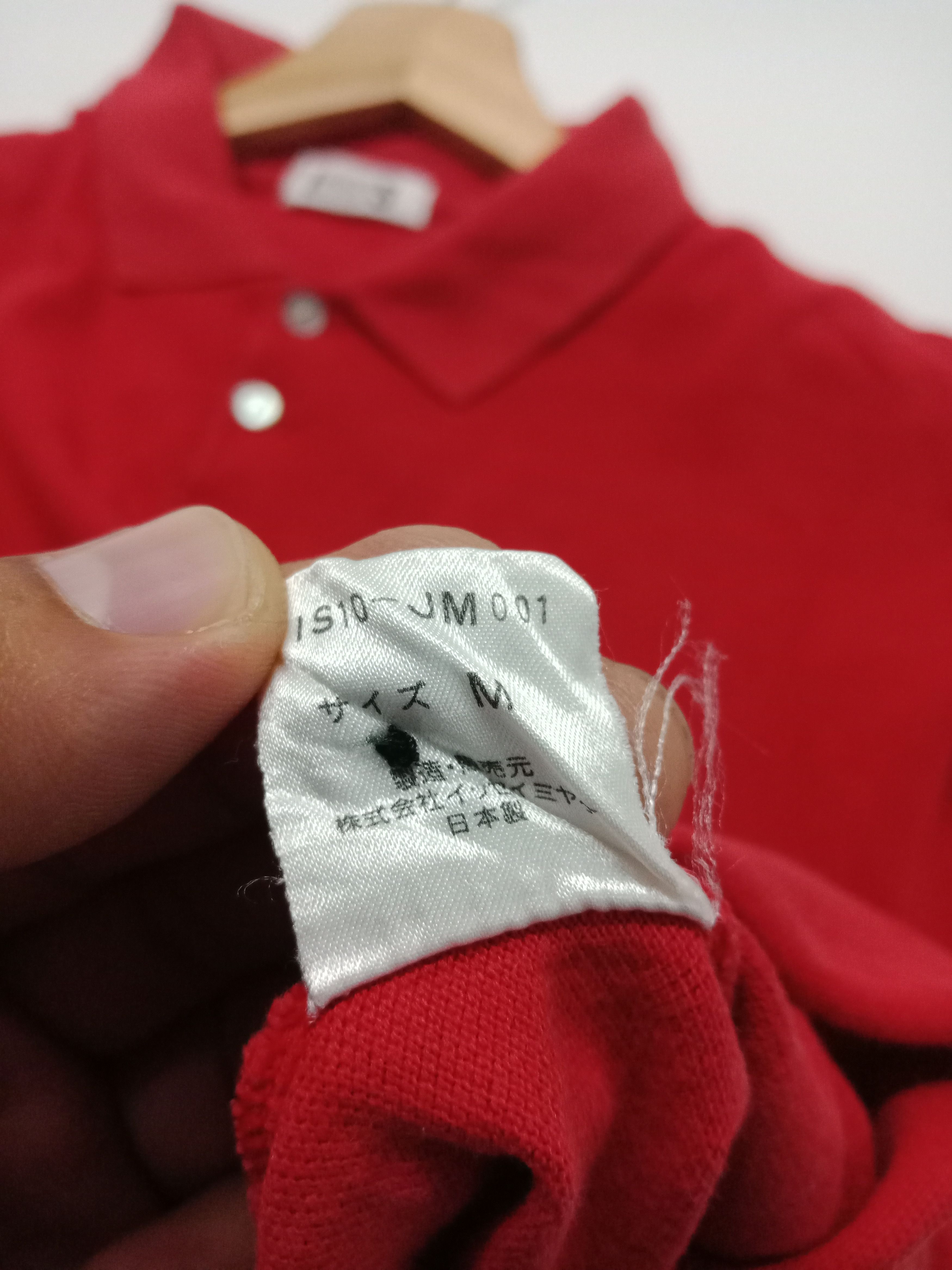 Issey Miyake Iconic Issey Miyake Embroid Logo Polo #D Size US M / EU 48-50 / 2 - 5 Thumbnail