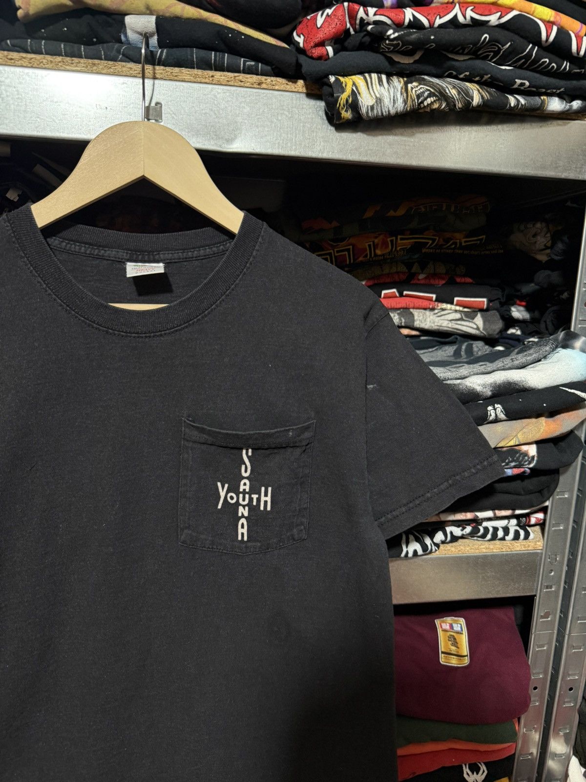 Band Tees Vintage 2000’s Sauna Youth Rock Band T-Shirt Y2K Hype Size US M / EU 48-50 / 2 - 3 Thumbnail