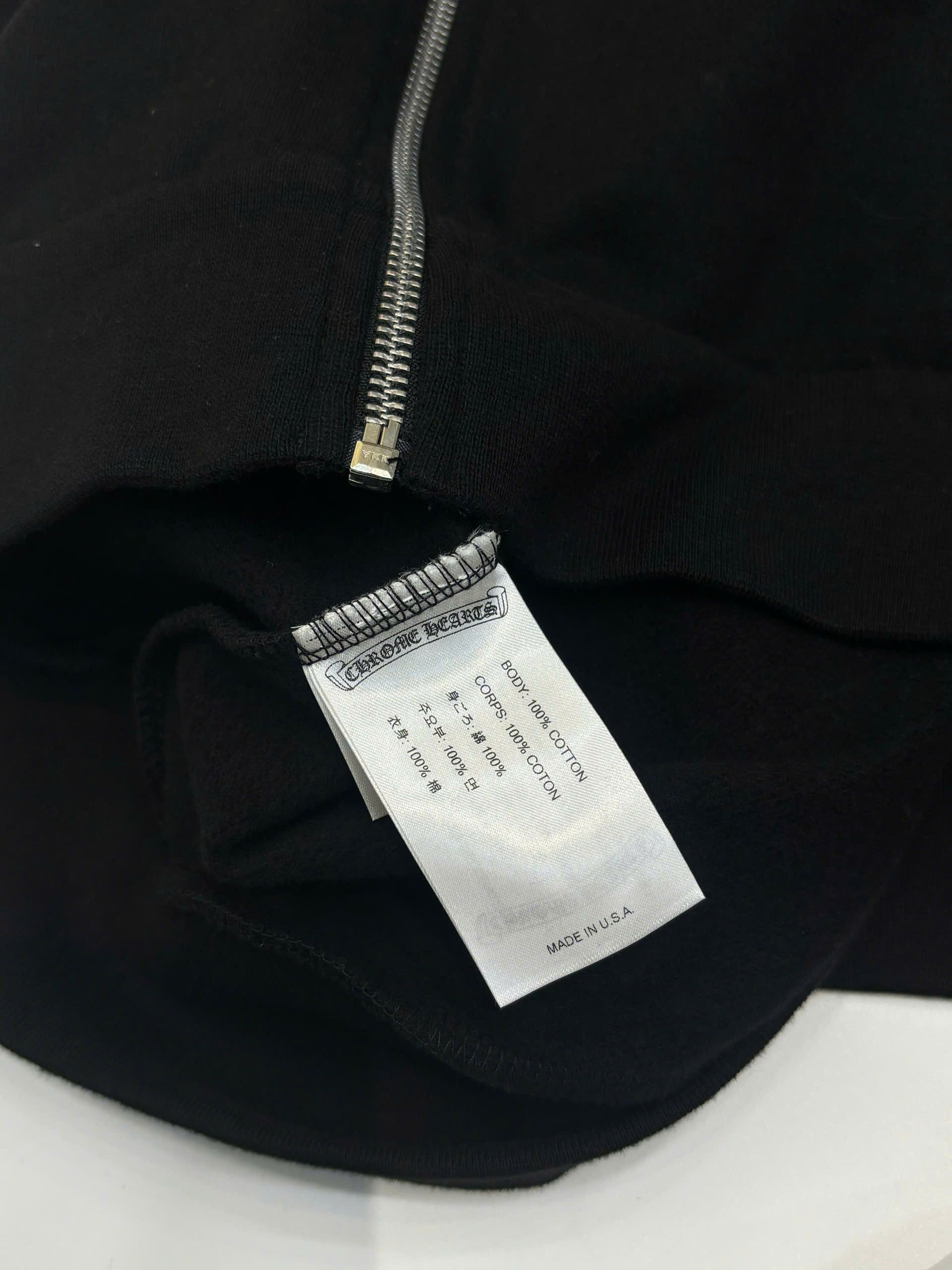 Chrome Hearts CHROME HEARTS Multicolor Horseshoe Logo Zip Up Hoodie BLACK Size US L / EU 52-54 / 3 - 13 Thumbnail