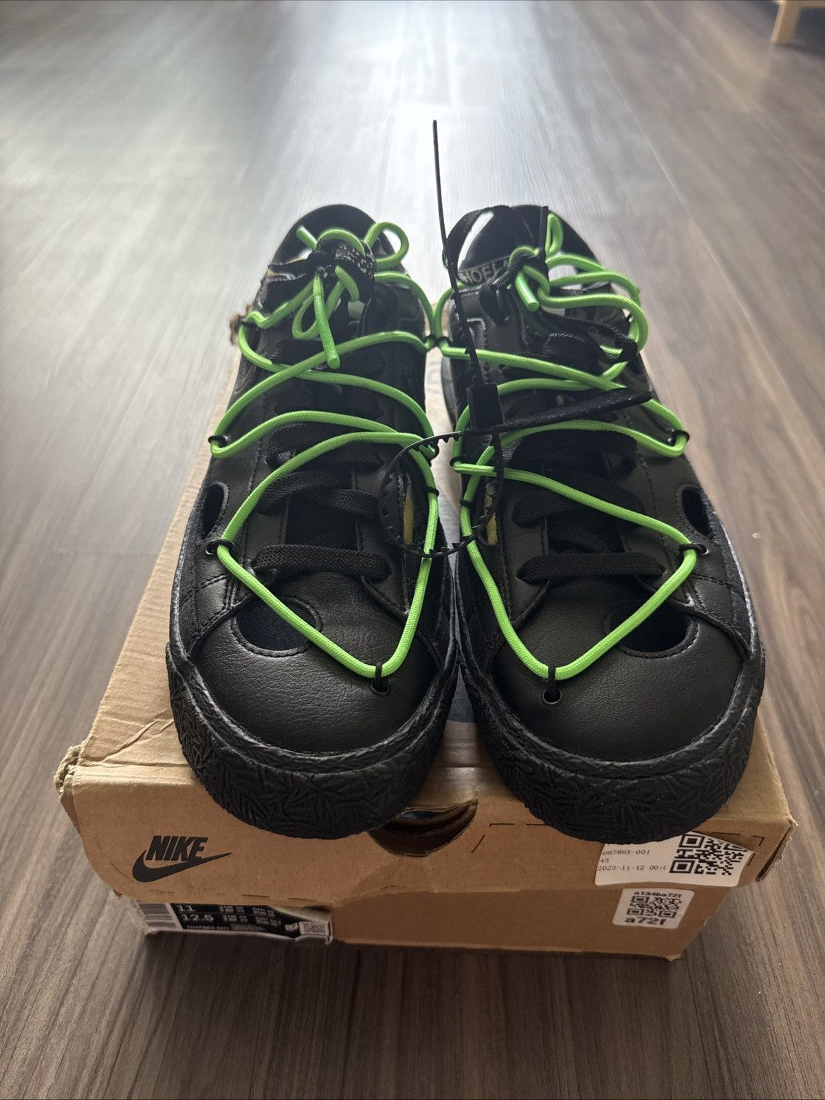 Nike Size 11 - Nike Off-White x Blazer Low Black Size US 11 / EU 44 - 1 Thumbnail