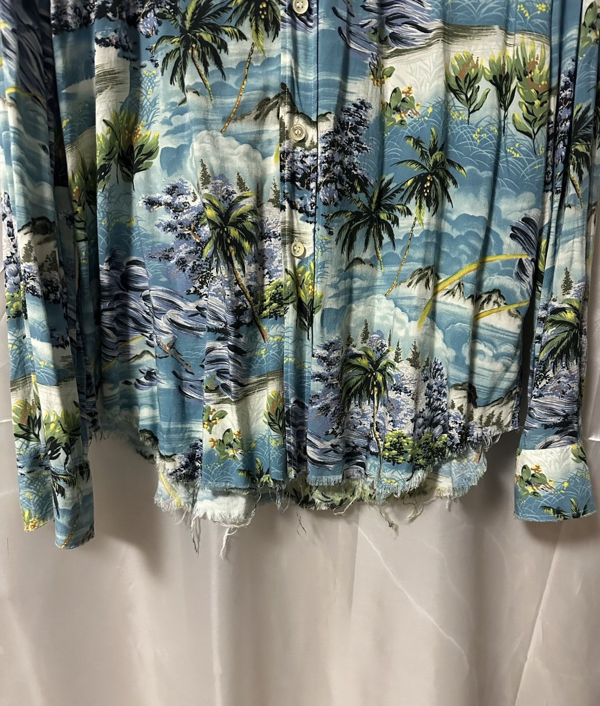 Saint Laurent Paris Saint Laurent Paris x Hedi Slimane SS16 Hawaiian Shirt Size US M / EU 48-50 / 2 - 8 Thumbnail