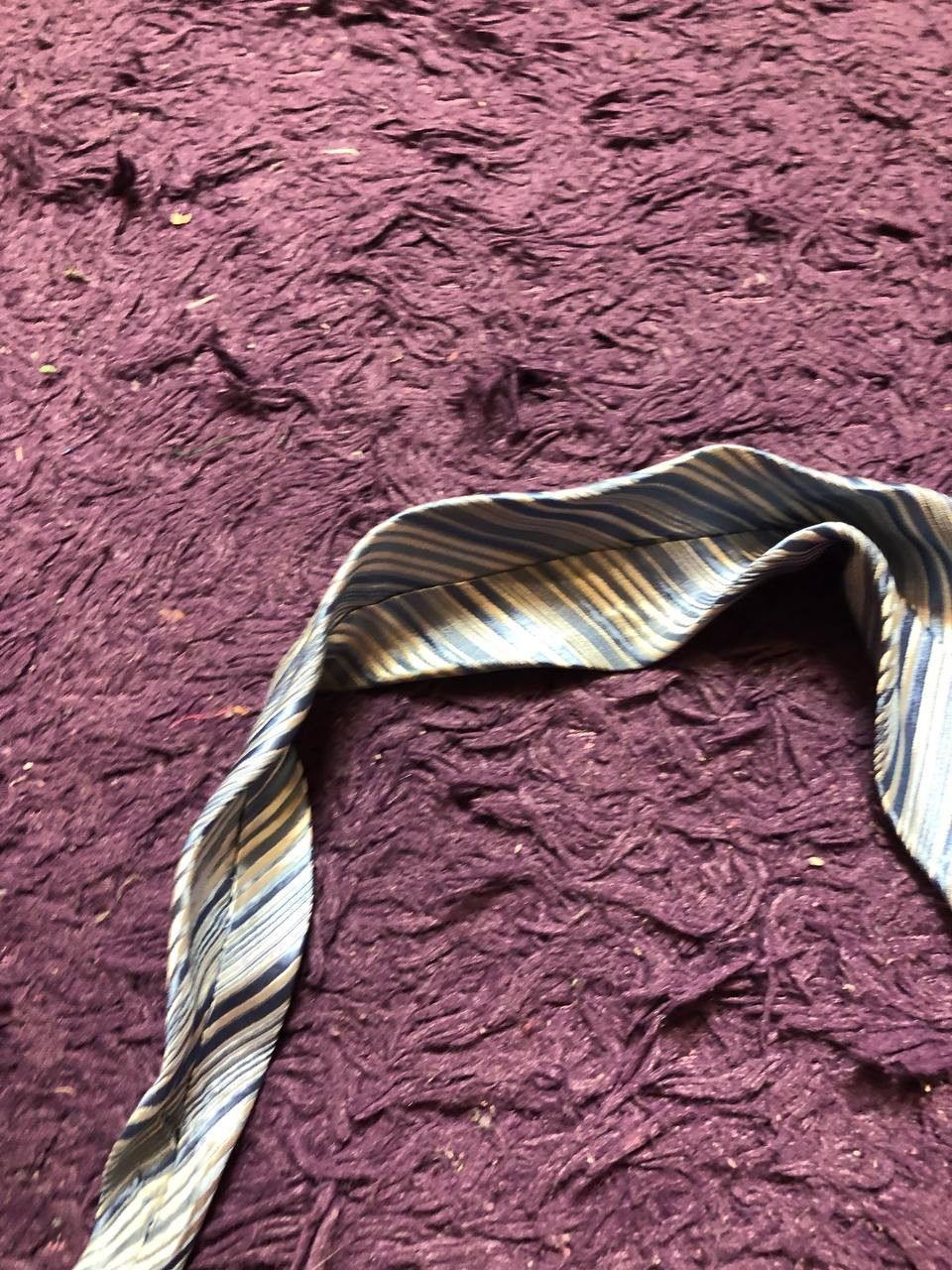 Lanvin Luxury Lanvin Paris Striped Tie Size ONE SIZE - 12 Thumbnail