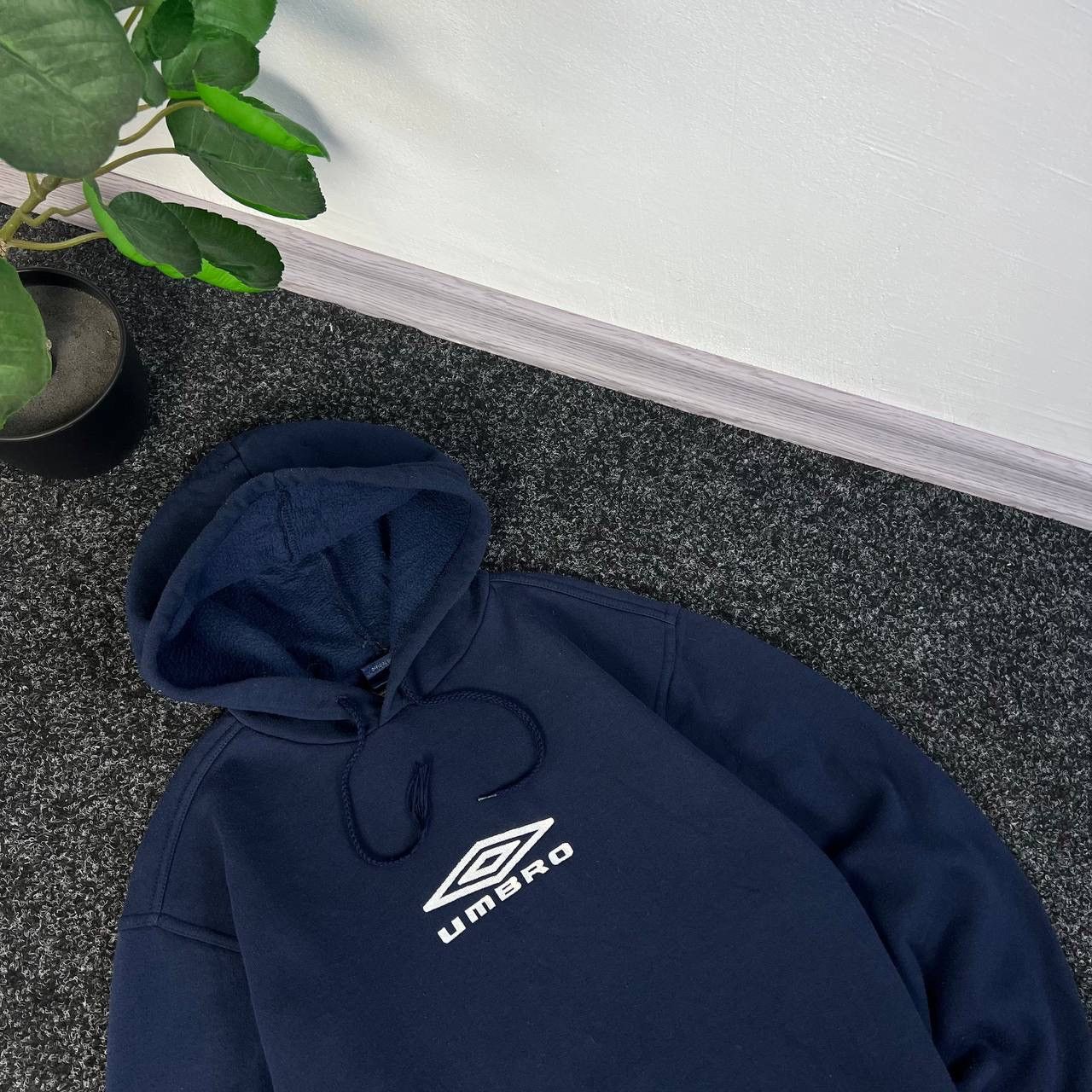 Umbro Umbro Vintage Hoodie 90s Big Embroidered Logo Baggy Fit Size US XS / EU 42 / 0 - 2 Thumbnail