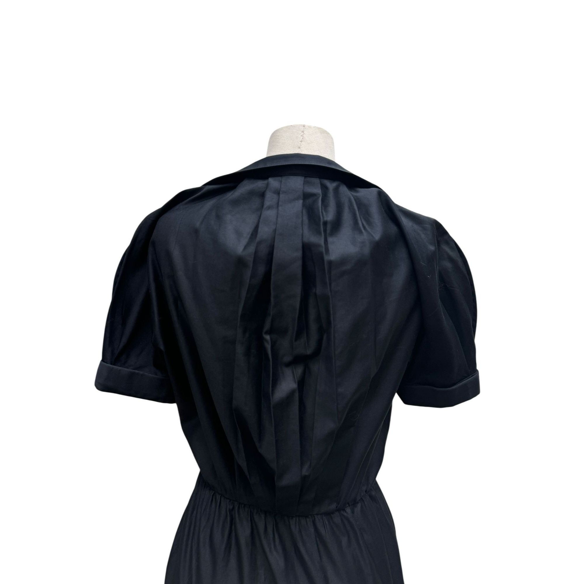 Thierry Mugler 1990s black sculptural dress Size S / US 4 / IT 40 - 5 Thumbnail
