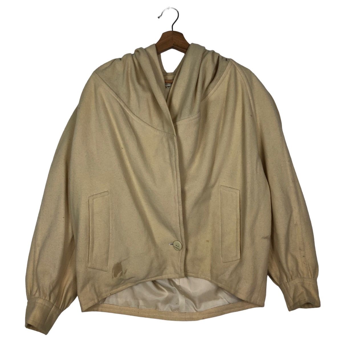 Yohji Yamamoto 🔥90s Oversized Jacket Hoodie Infi Nito Yohji Yamamoto Style Size US M / EU 48-50 / 2 - 1 Thumbnail