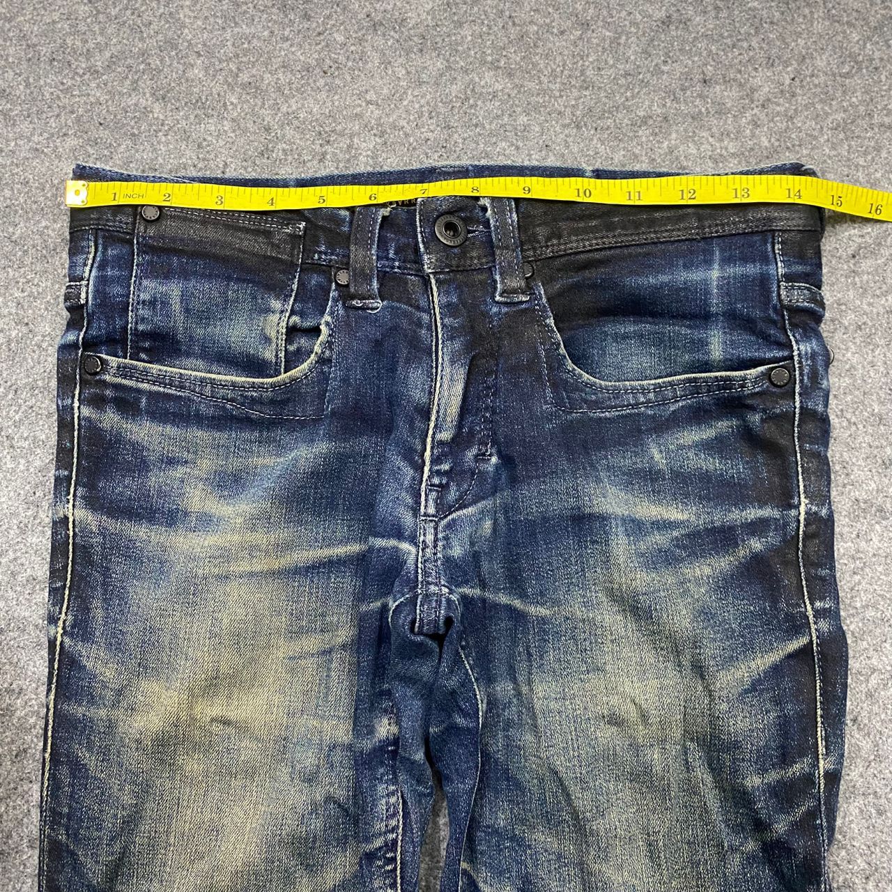 Black Barrett 💥Vintage Black Barrett by Neil Barrett Skinny Denim Size US 29 - 5 Thumbnail
