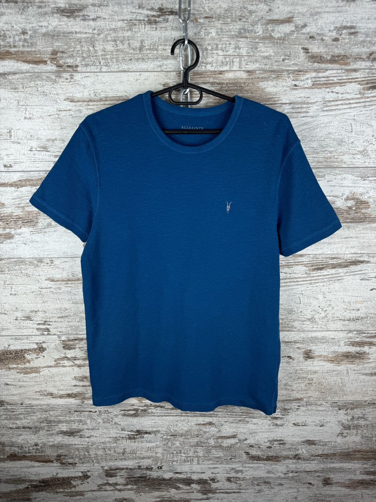 Allsaints Mens AllSaints T-shirt ss crew blue tee blue size M Size US M / EU 48-50 / 2 - 1 Thumbnail