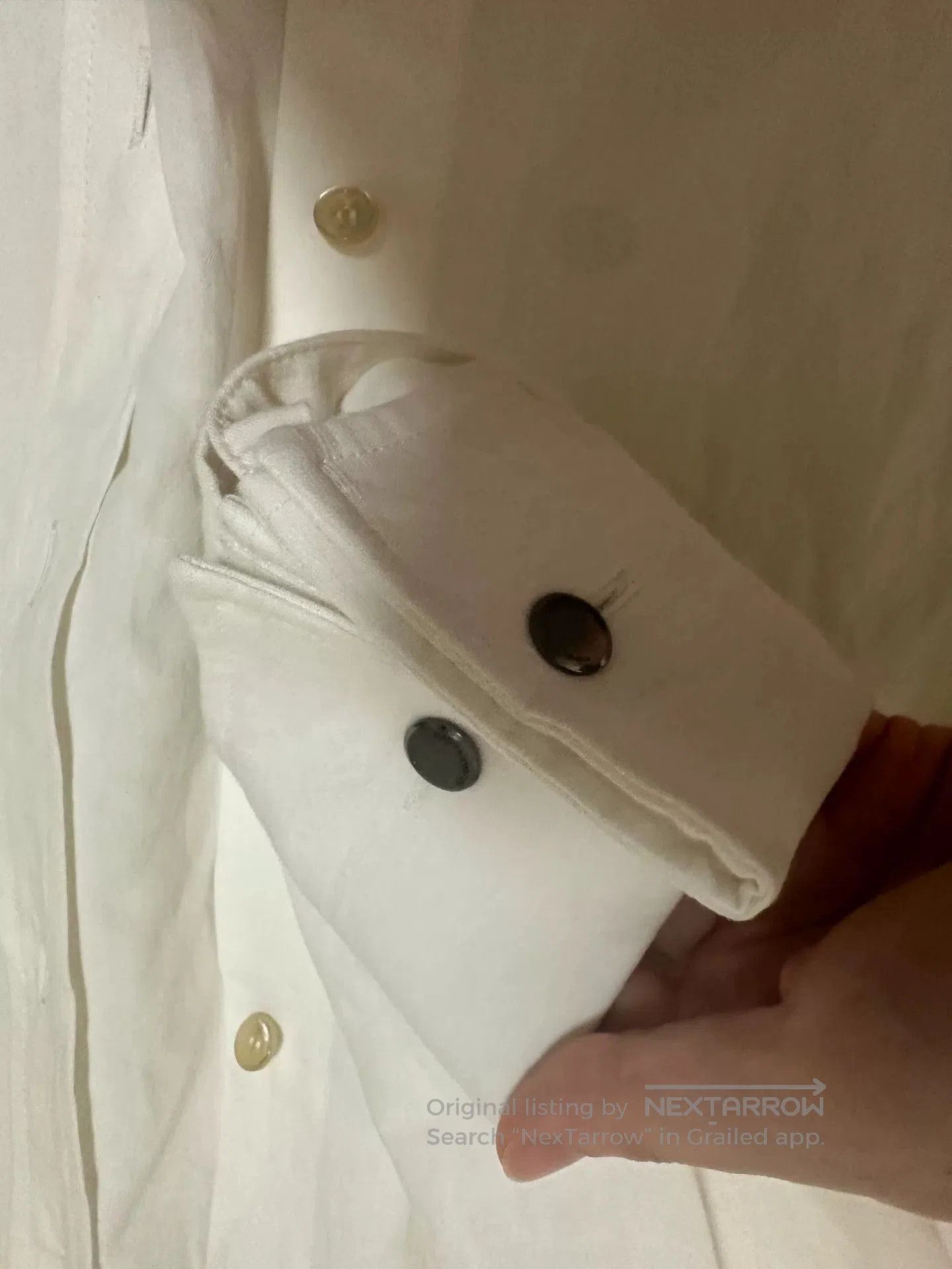 Saint Laurent Paris Saint Laurent White Cotton. Size S / US 4 / IT 40 - 5 Thumbnail