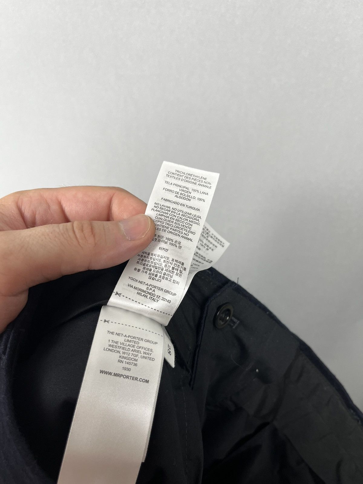 Mr P. Mr P . 100%virgin wool pants size 28 Size US 28 / EU 44 - 11 Thumbnail