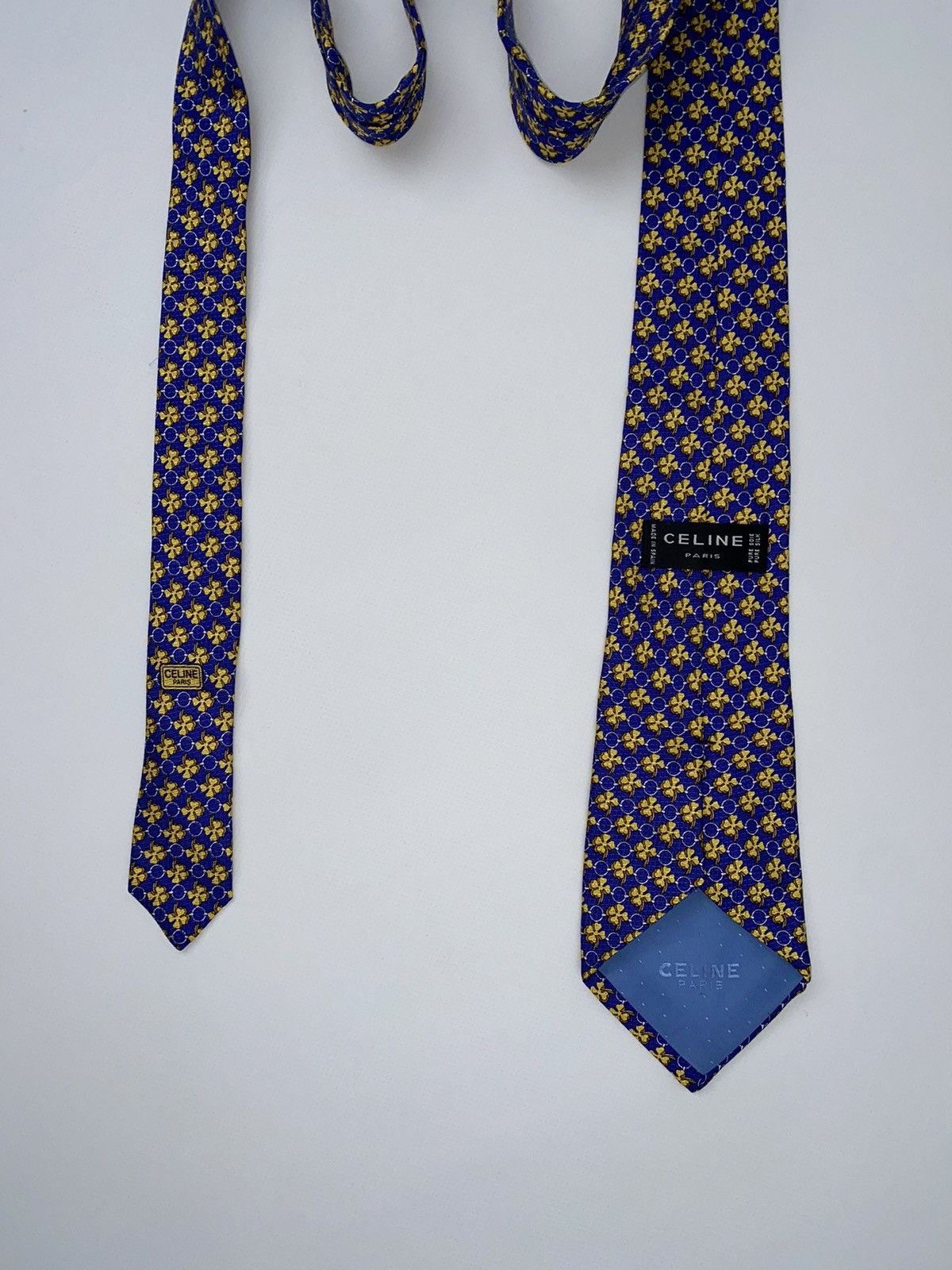 Celine 🚨 Celine Paris vintage tie 100% silk made in Spain Size ONE SIZE - 3 Thumbnail