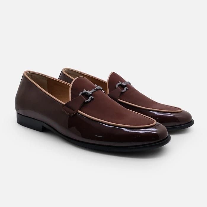 Designer Wilde Cassalini Brown Loafer Size US 11 / EU 44 - 1 Thumbnail