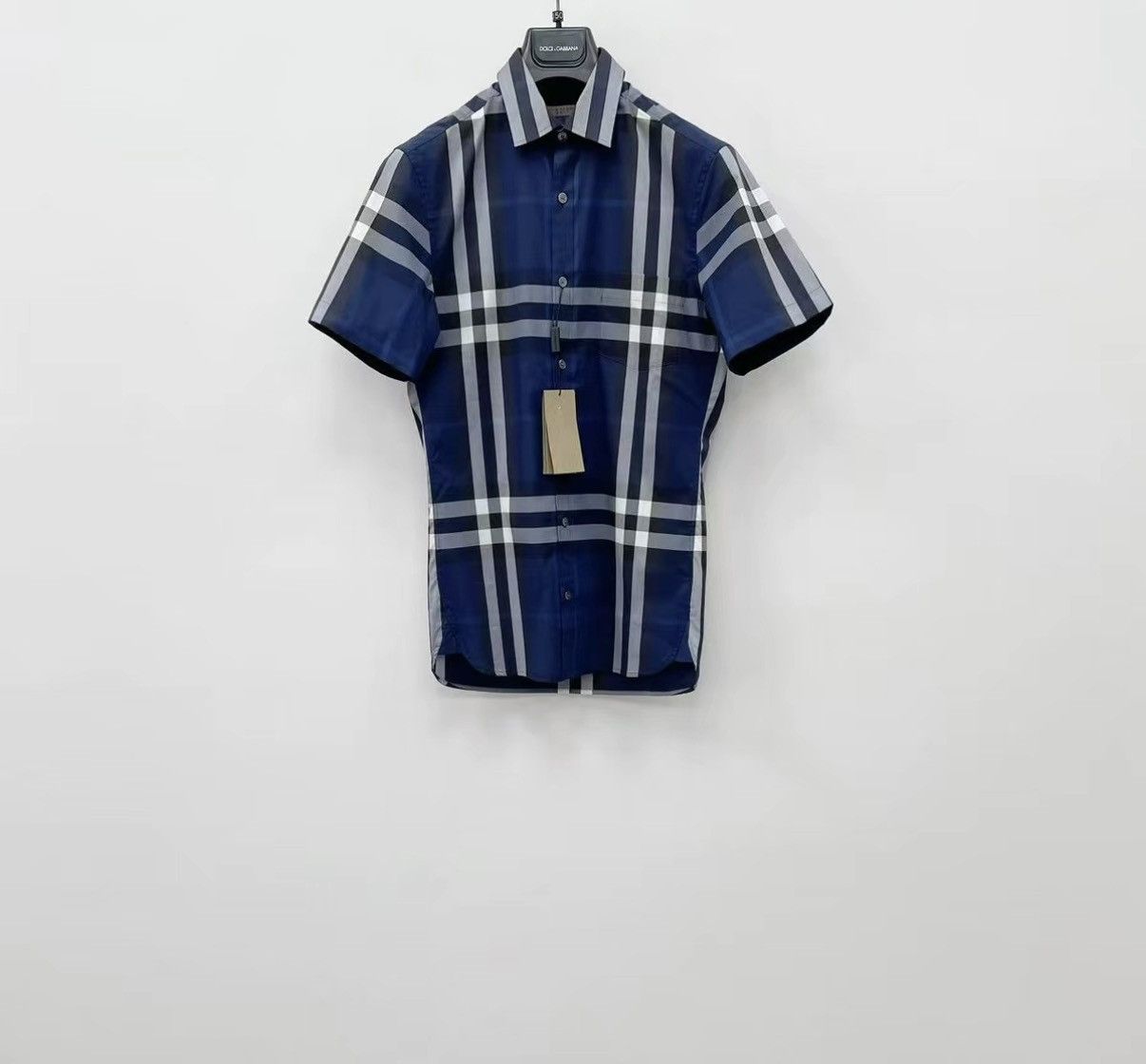 Burberry BURBERRY Stretch Short Sleeve Shirt J30 Size US XS / EU 42 / 0 - 1 Thumbnail