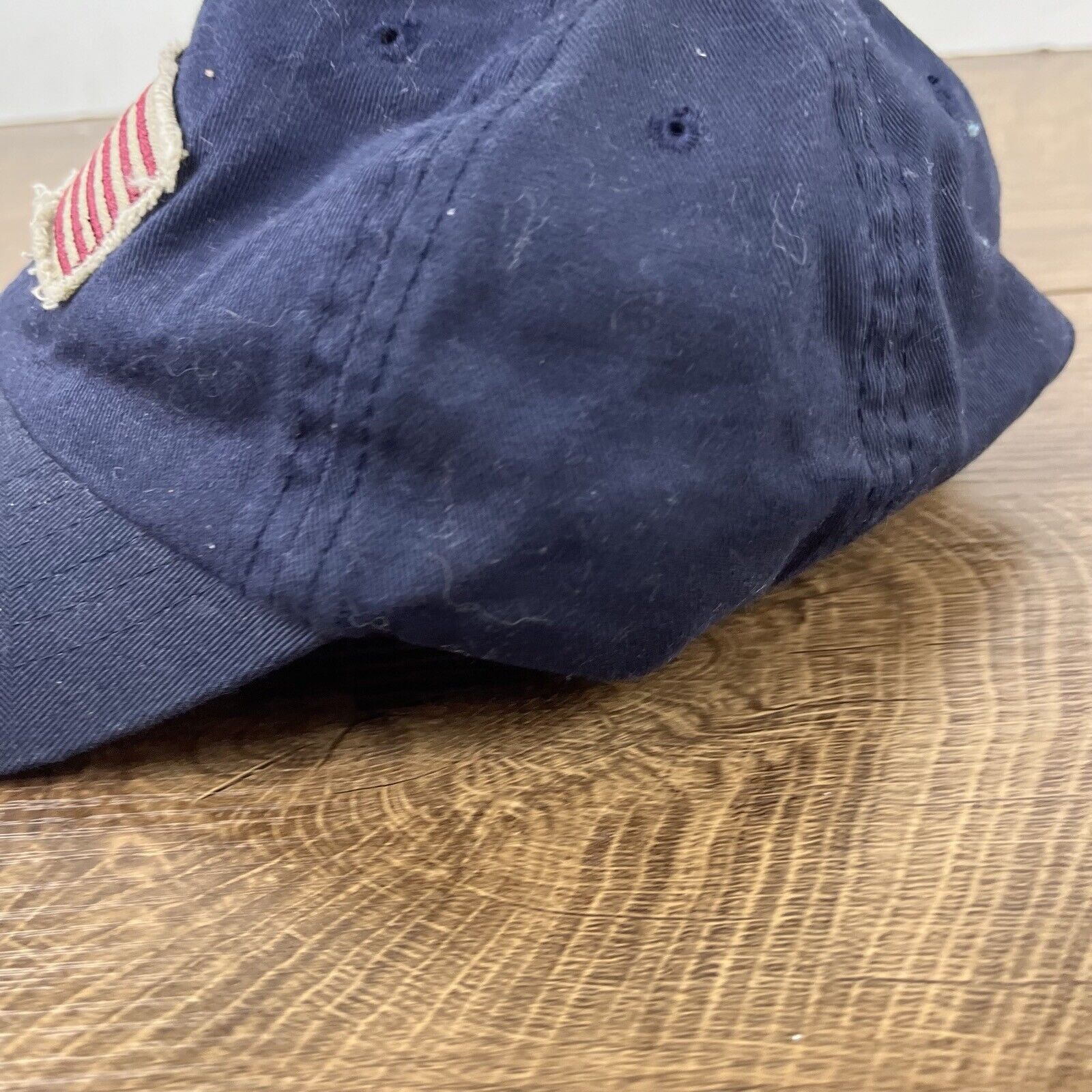 Other American Flag Patch Hat USA Flag Hat Blue Adjustable Hat Blu Size ONE SIZE - 7 Thumbnail