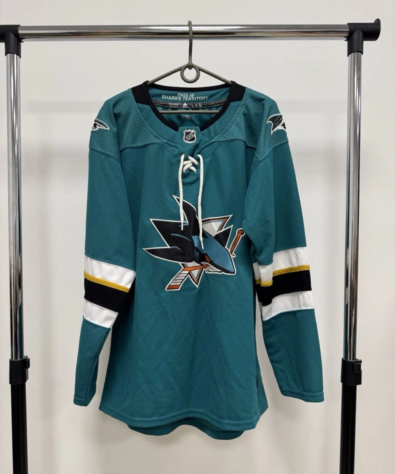 Adidas San Hose Sharks NHL Home Jersey Hockey Men Size XXL