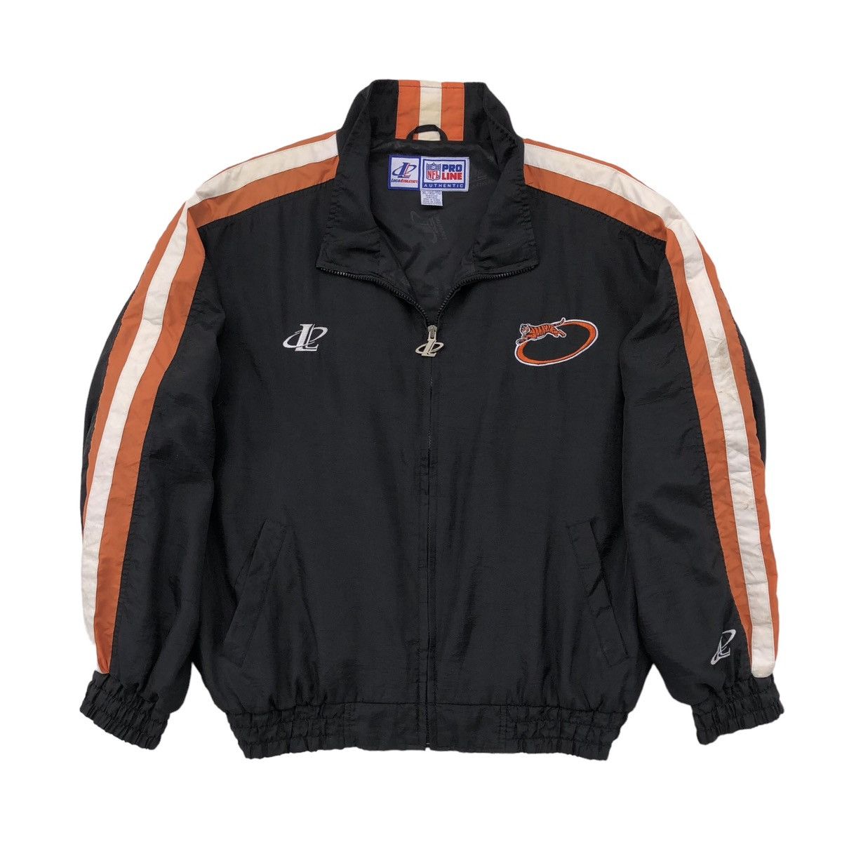 NFL VTG Logo Athletic Pro Line Cincinatti Bengals NFL Jacket Size US XL / EU 56 / 4 - 7 Thumbnail