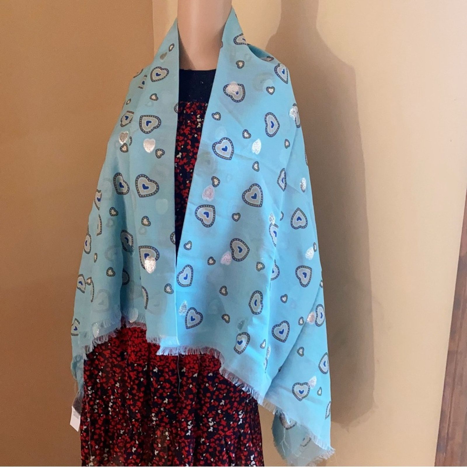 Coach Coach Western Heart Oversized Square Scarf Size ONE SIZE - 11 Thumbnail