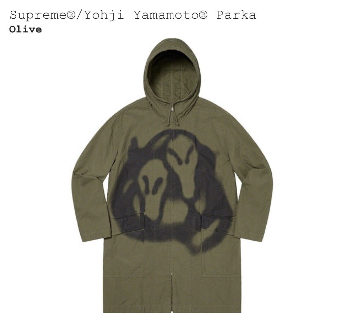 Supreme Supreme Yohji Yamamoto Parka Olive Size US L / EU 52-54 / 3 - 1 Thumbnail