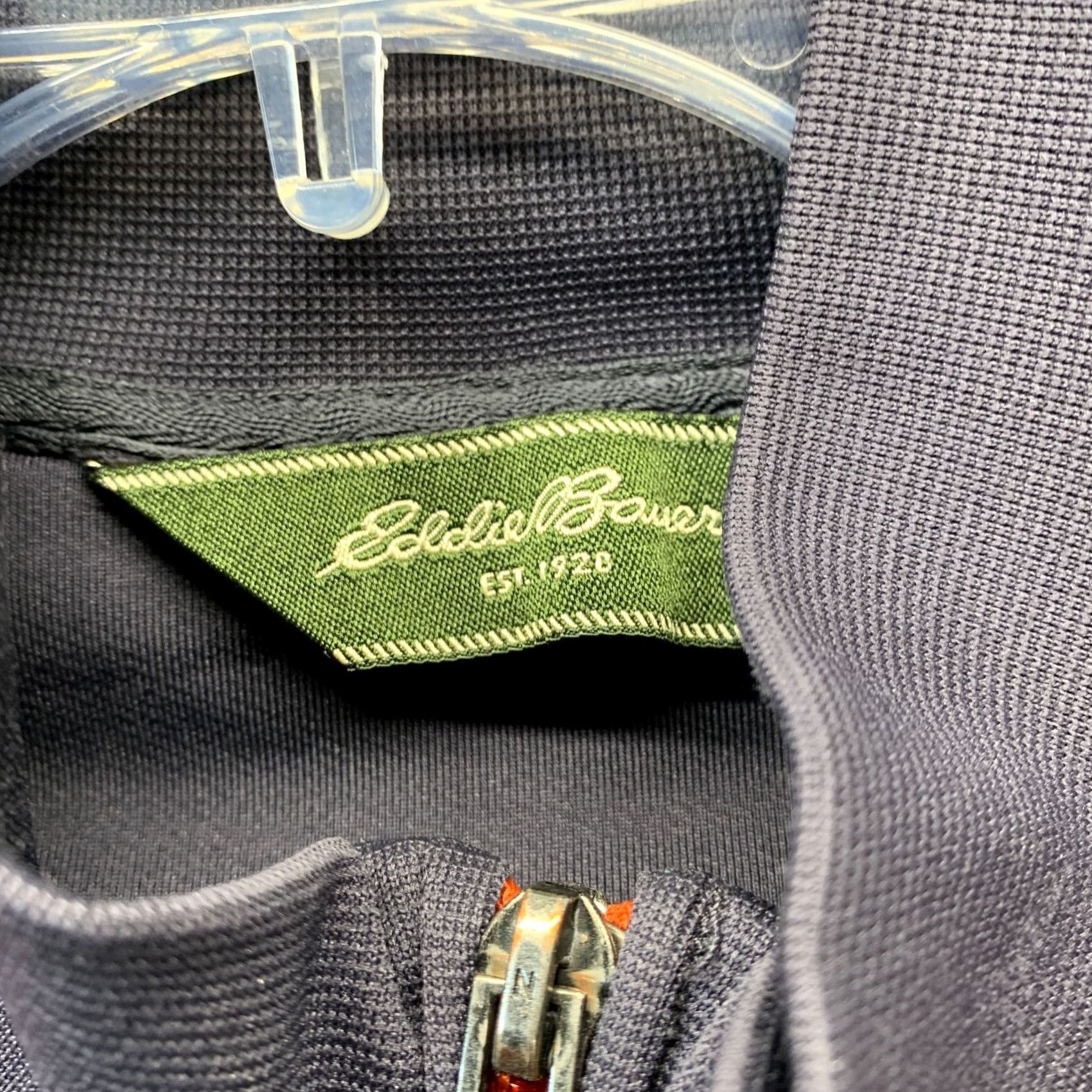 Eddie Bauer Eddie Bauer Zip Up Sweatshirt Adult Small Blue Mens Polyester Spandex Full Zip Knit Pullover Outdoor Sweatshirt Size US S / EU 44-46 / 1 - 7 Thumbnail