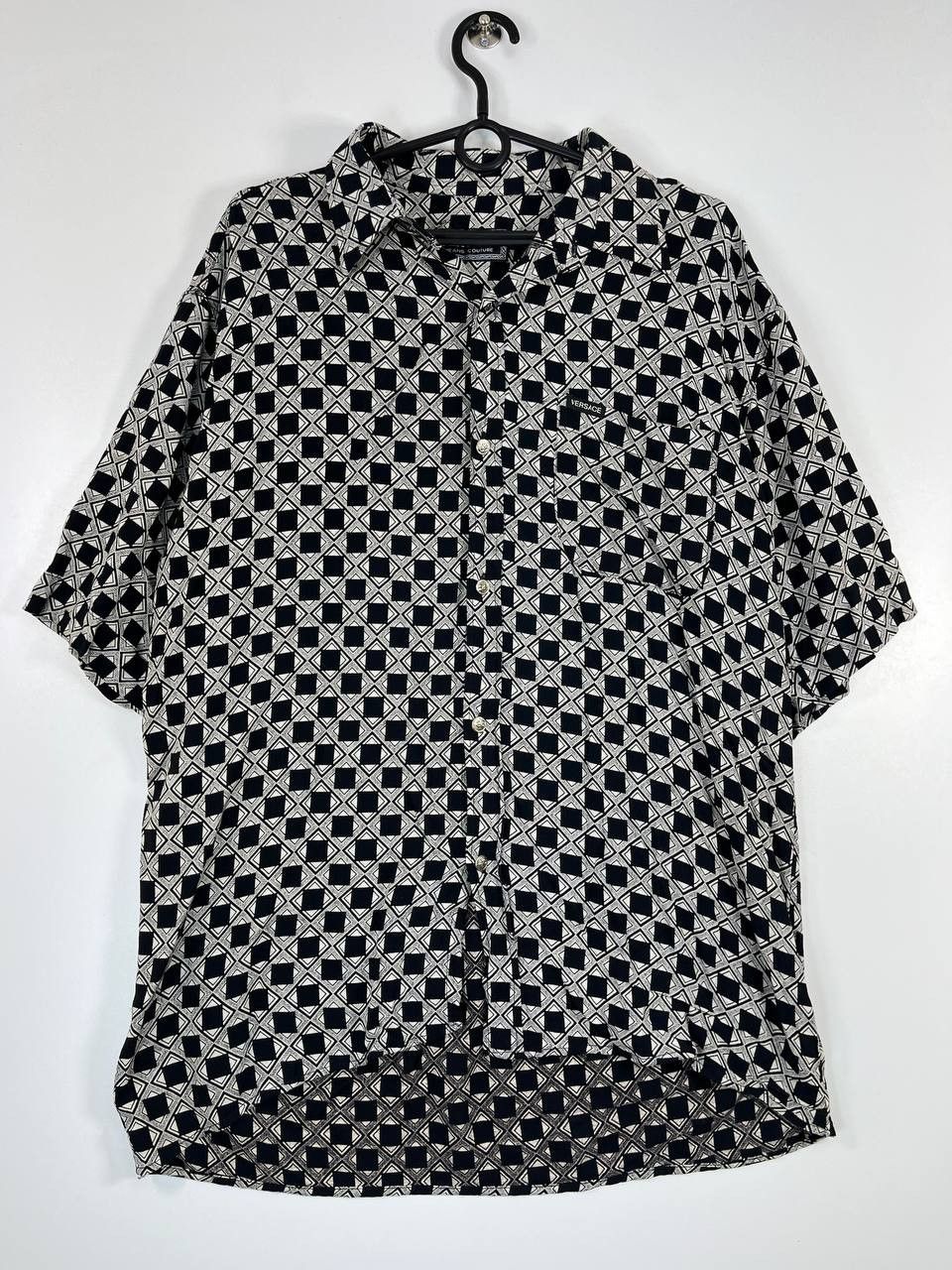 Versace Jeans Couture Versace Jeans Couture Short Sleeve Shirt Patterned Casual M Size US M / EU 48-50 / 2 - 1 Thumbnail