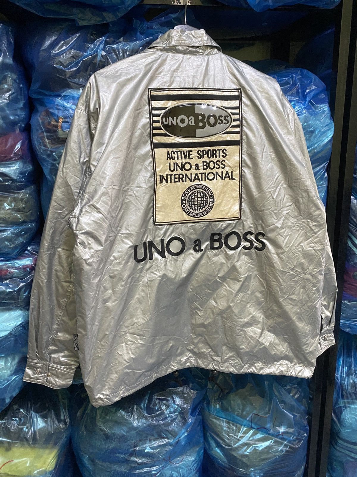 Other VINTAGE UNO BOSS STREETWEAR WINDBREAKER Size US M / EU 48-50 / 2 - 9 Thumbnail