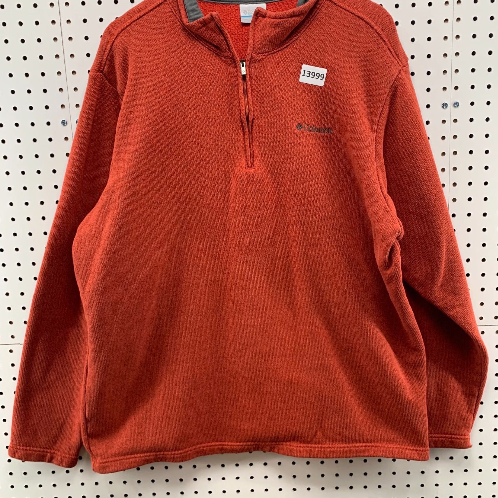 Rusty Columbia 1/4 Zip Pullover Sweatshirt Mens 2XL Outdoors Hiking Rust Orange Size US XXL / EU 58 / 5 - 6 Thumbnail