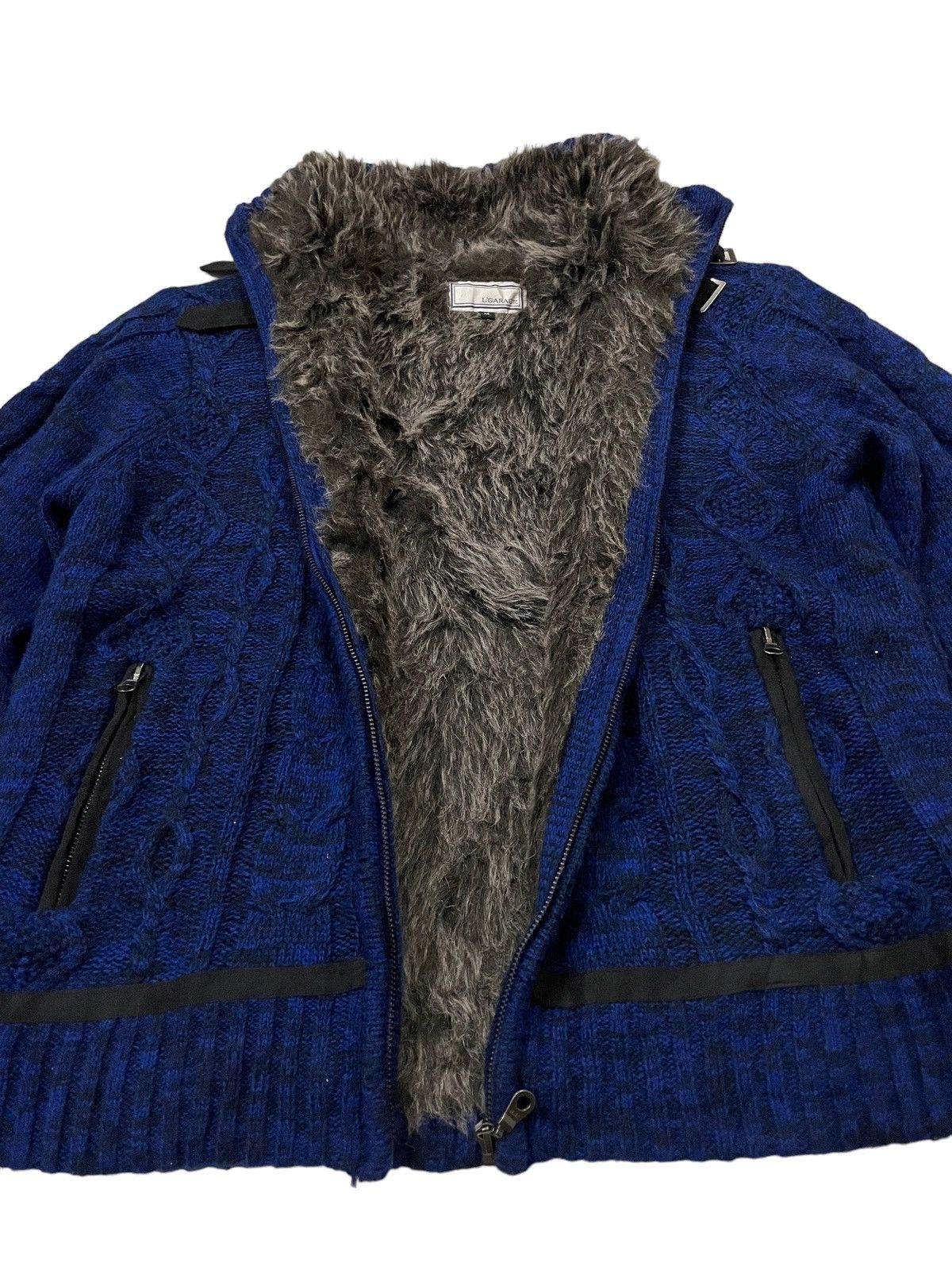 Japanese Brand × Seditionaries L’Garage Winter Knit Fleece Bondage Punk Jacket Size US M / EU 48-50 / 2 - 10 Thumbnail