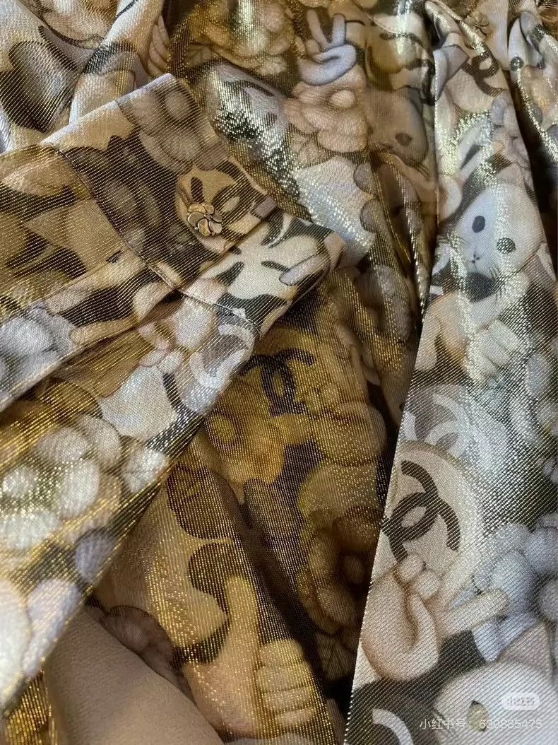 Chanel Chanel The out-of-print golden cat shirt Size XS / US 0-2 / IT 36-38 - 9 Thumbnail