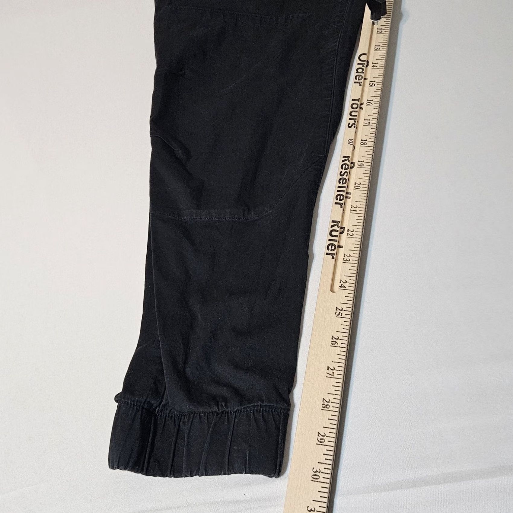 Black Diamond Black Diamond Credo Climbing Pants Men XL Black Twill Stretch Joggers Drawstring Pant Regular Inseam 30 in Belted Pockets Logo Size US 36 / EU 52 - 6 Thumbnail